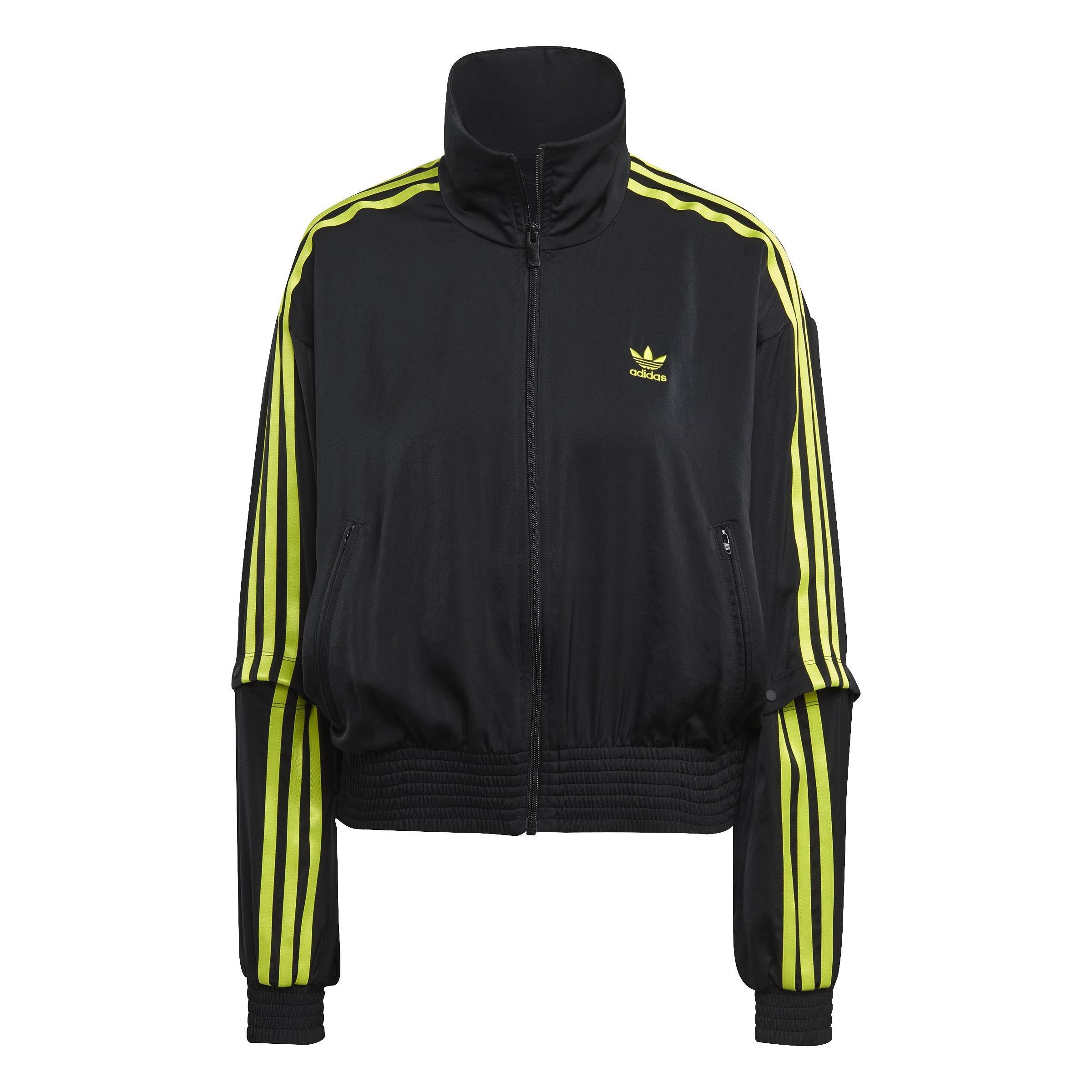 Satin Firebird Track Top, Black, , large image number 2