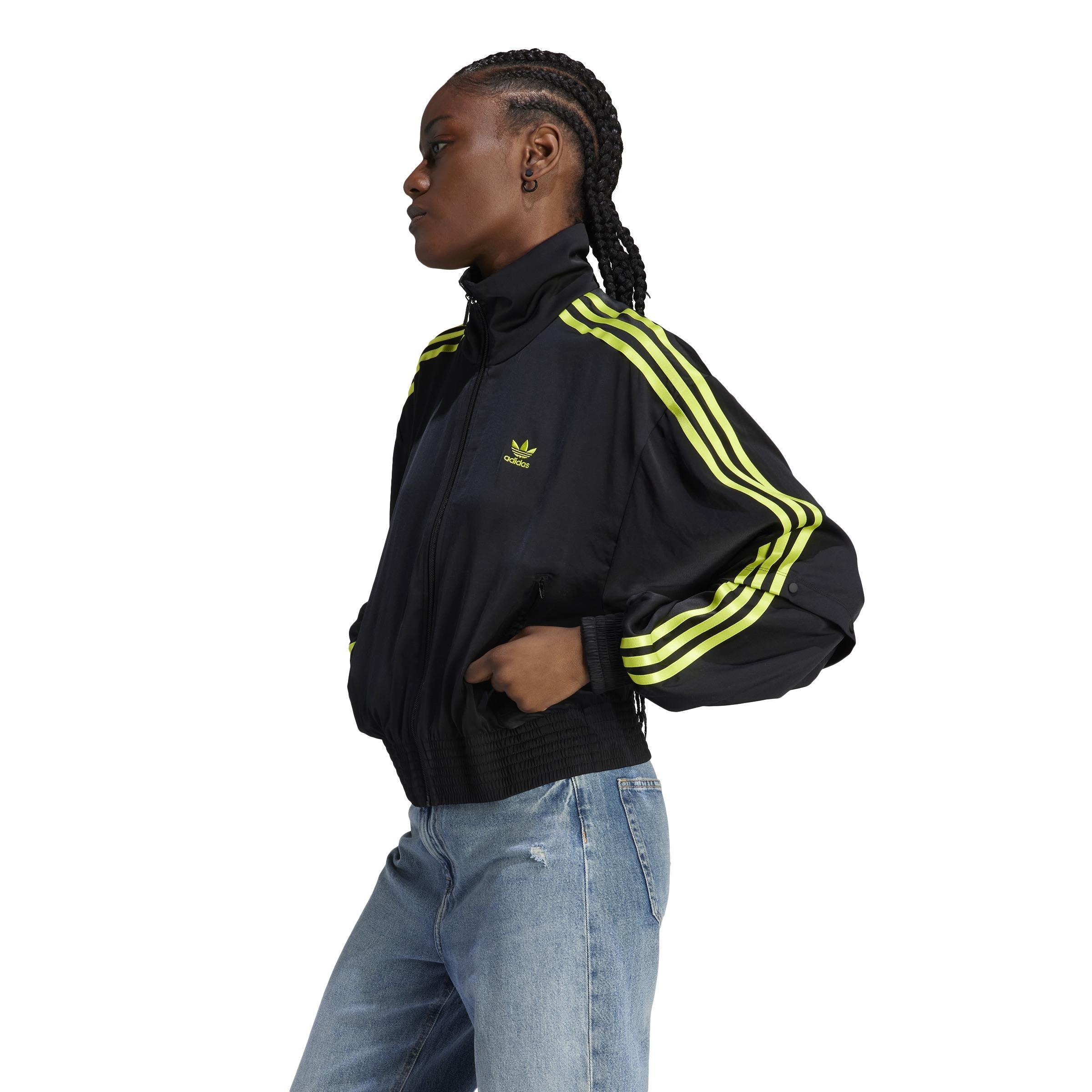 Satin Firebird Track Top, Black, , large image number 7