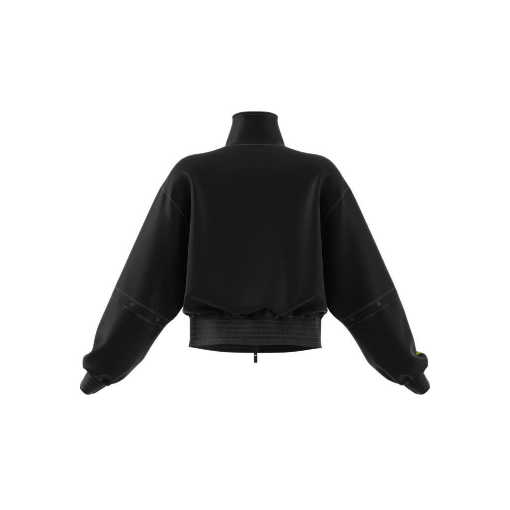 Satin Firebird Track Top, Black, , large image number 10