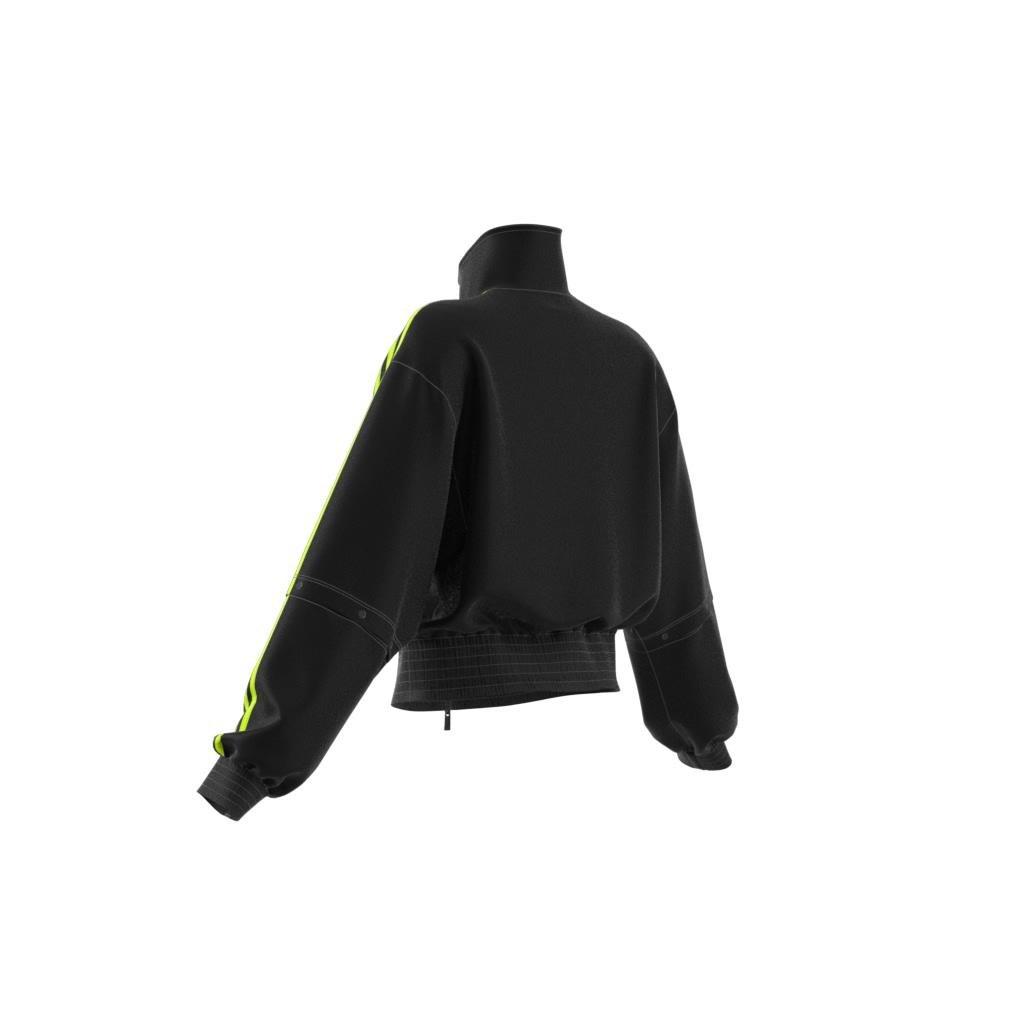 Satin Firebird Track Top, Black, , large image number 12