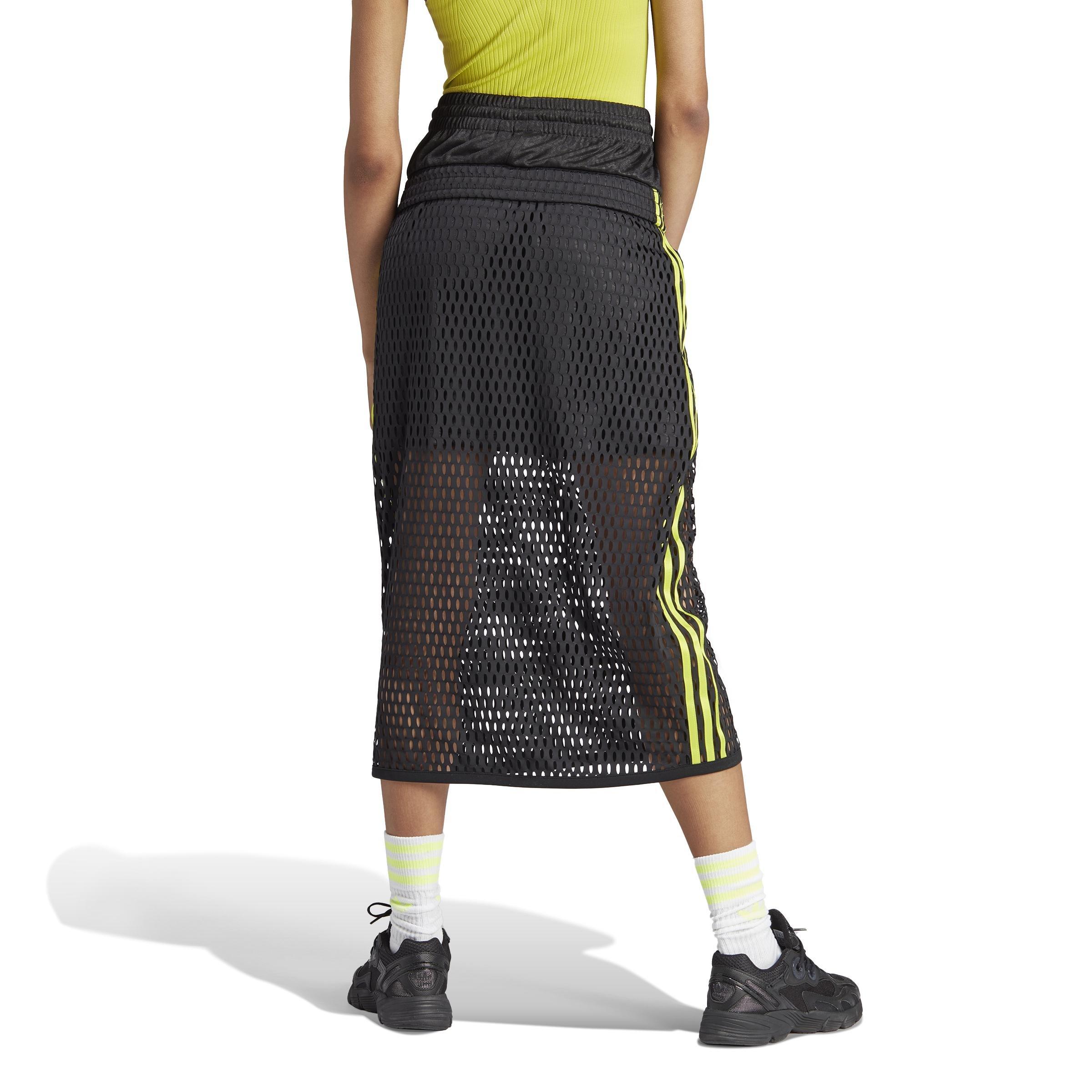 Pique Skirt, Black, , large image number 2