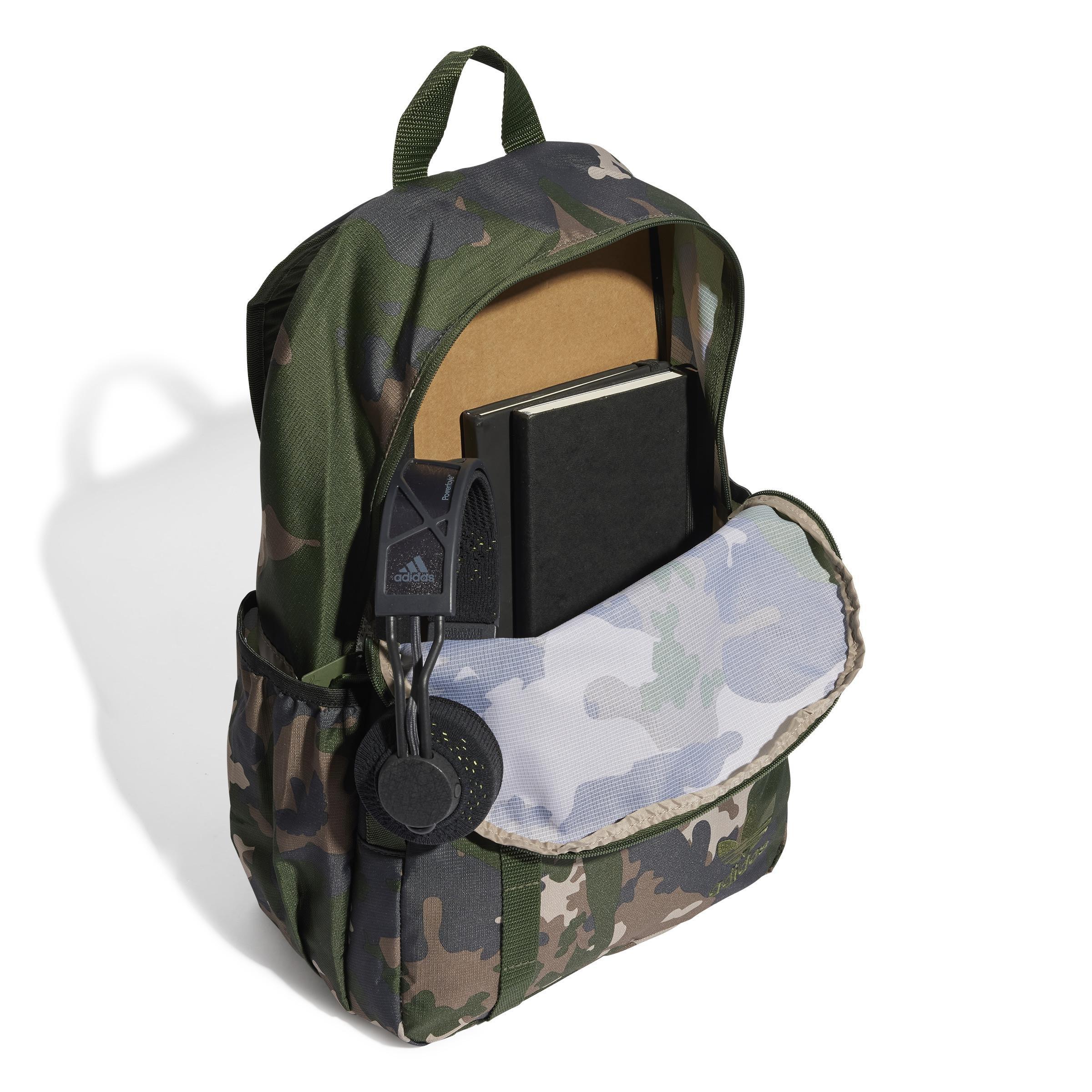 Unisex Camo Classic Backpack, Green, A901_ONE, large image number 0