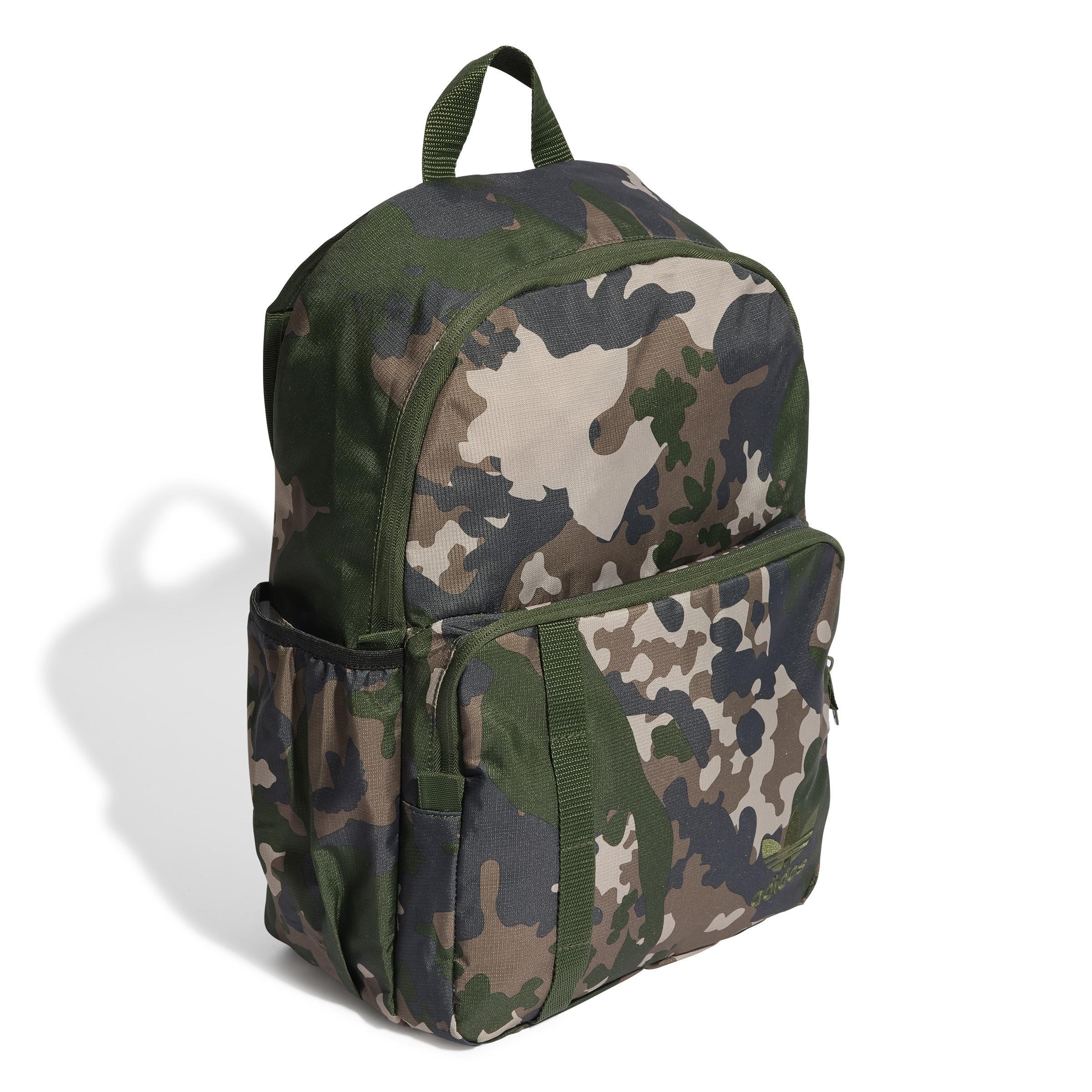 Unisex Camo Classic Backpack, Green, A901_ONE, large image number 1