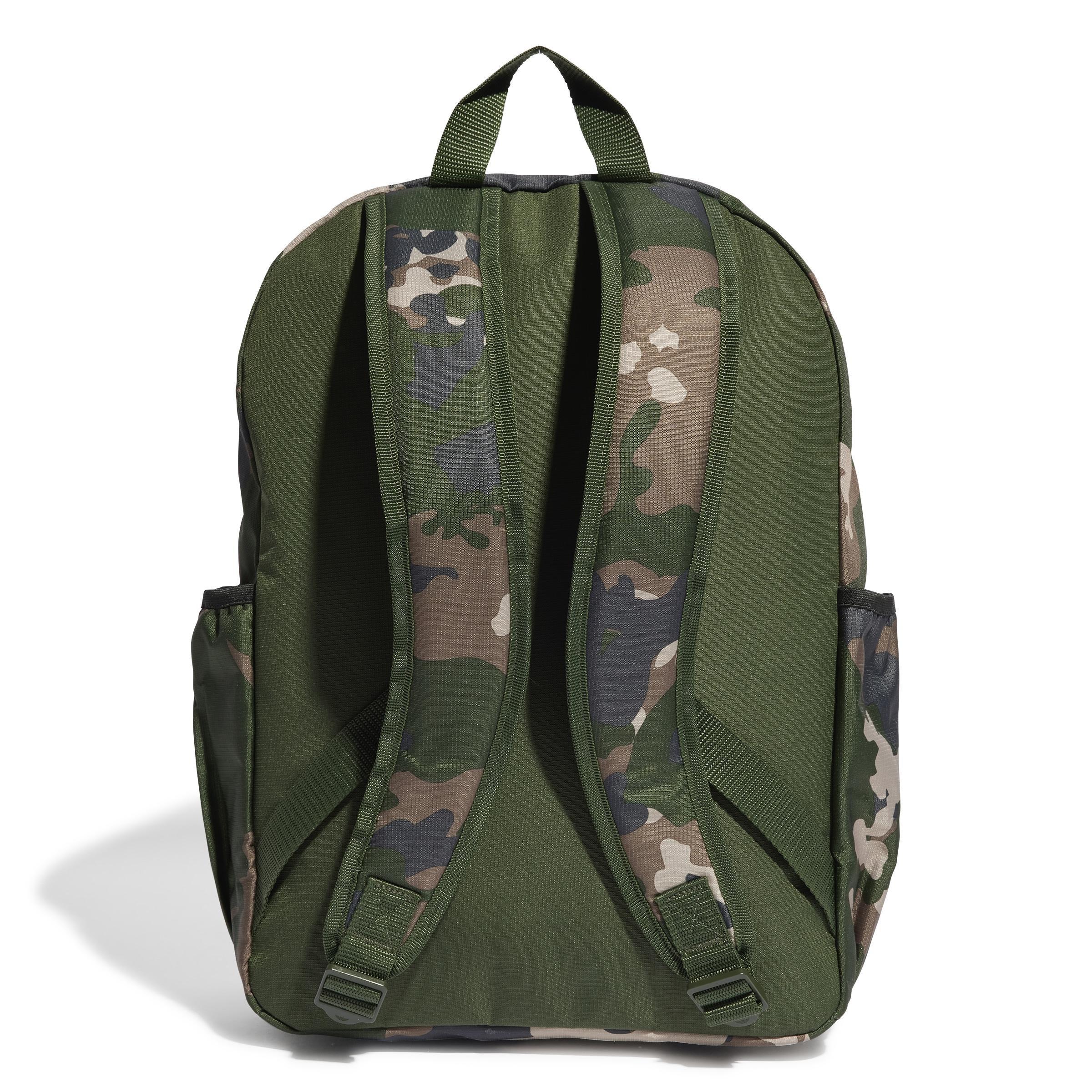 Unisex Camo Classic Backpack, Green, A901_ONE, large image number 3