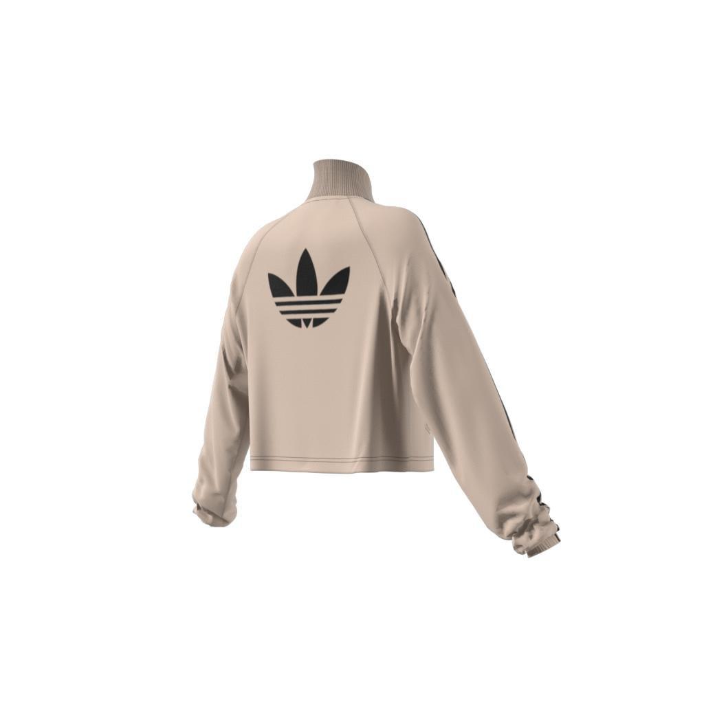 Tricot Warm-Up Jacket, Beige, A901_ONE, large image number 6