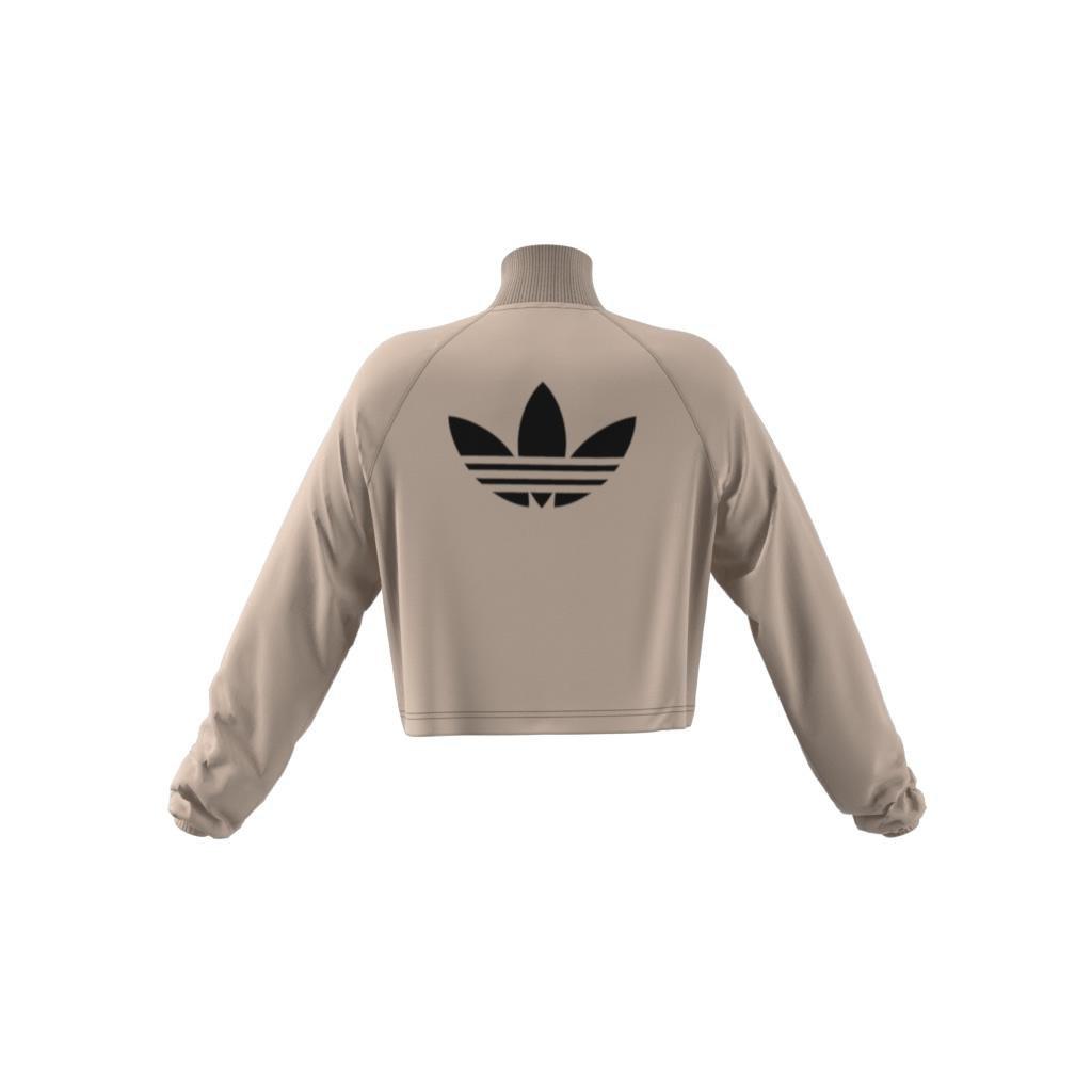 Tricot Warm-Up Jacket, Beige, A901_ONE, large image number 9