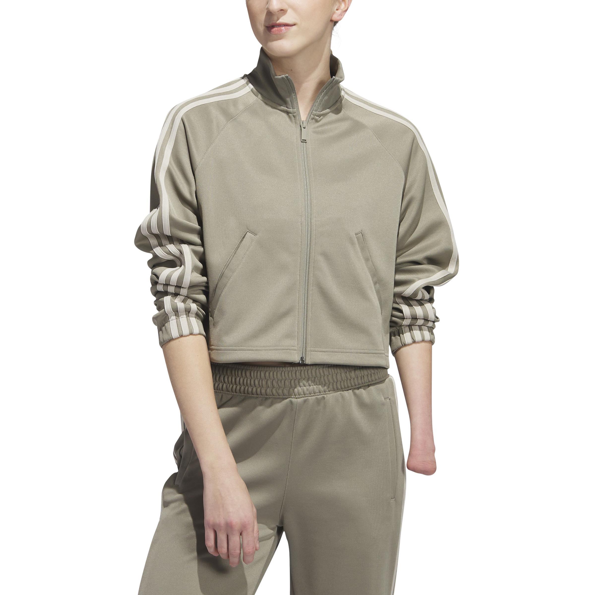 Tricot Warm-Up Jacket, Grey, A901_ONE, large image number 0