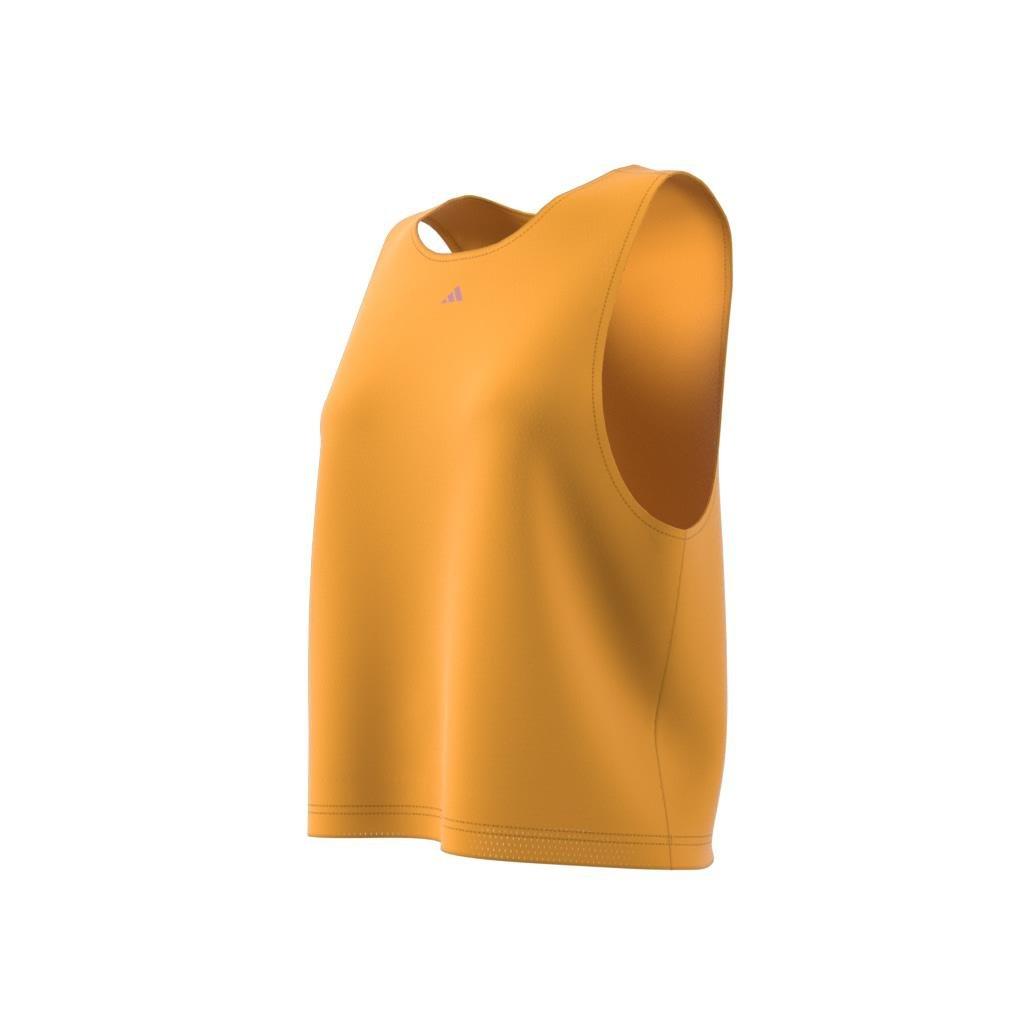 Select Mesh Tank Top, Yellow, , large image number 8