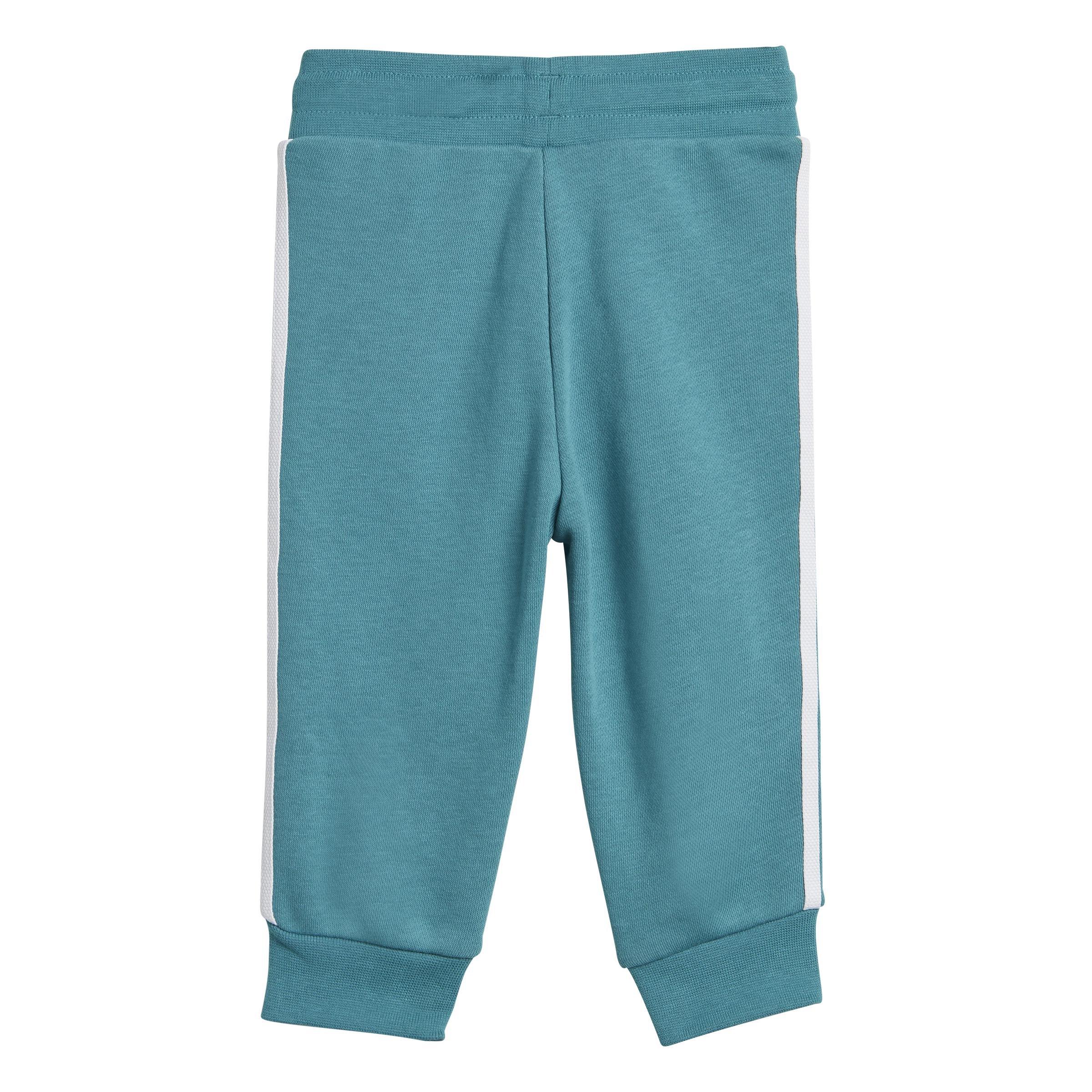 Unisex Kids Adicolor Hoodie Set, Turquoise, , large image number 3