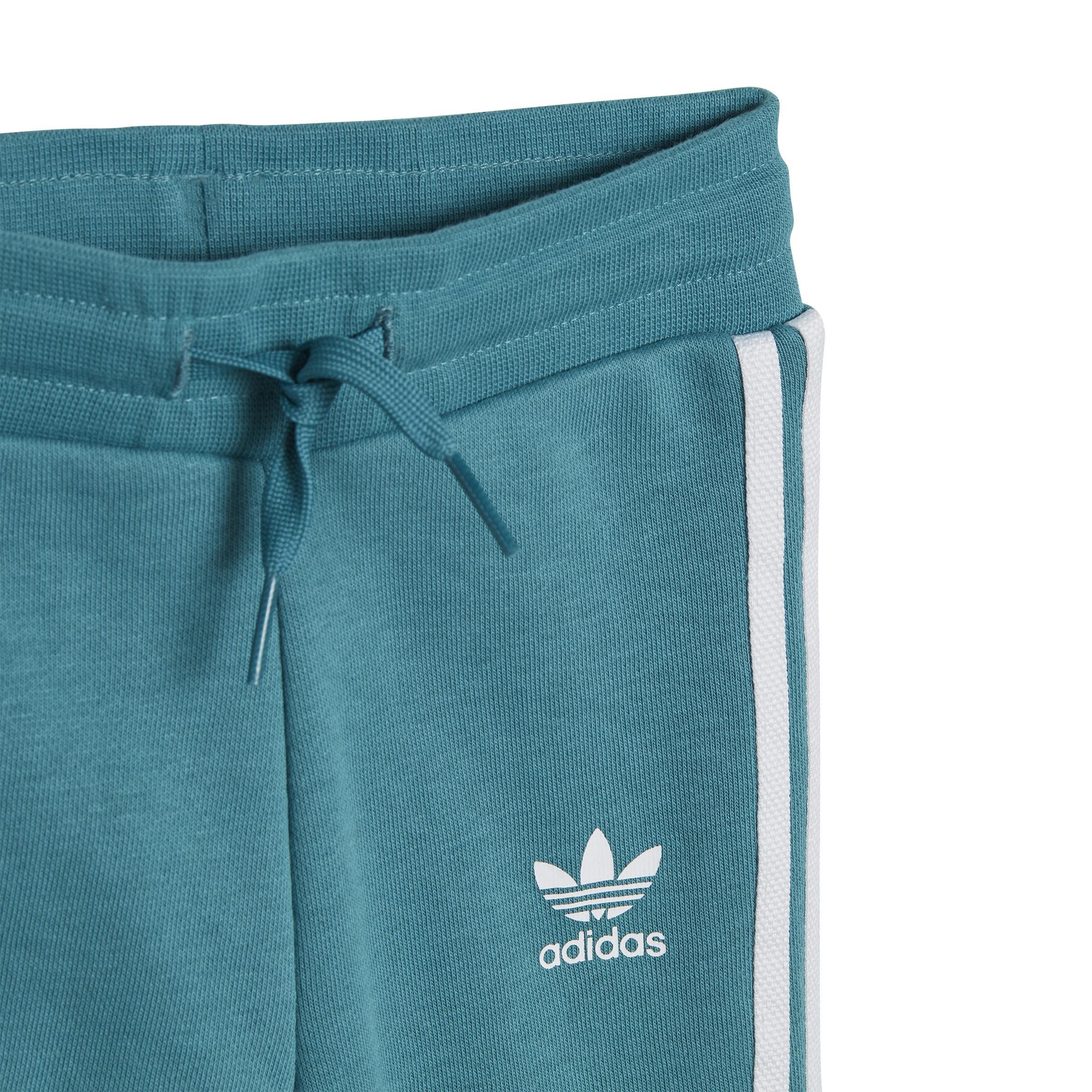 Unisex Kids Adicolor Hoodie Set, Turquoise, , large image number 6