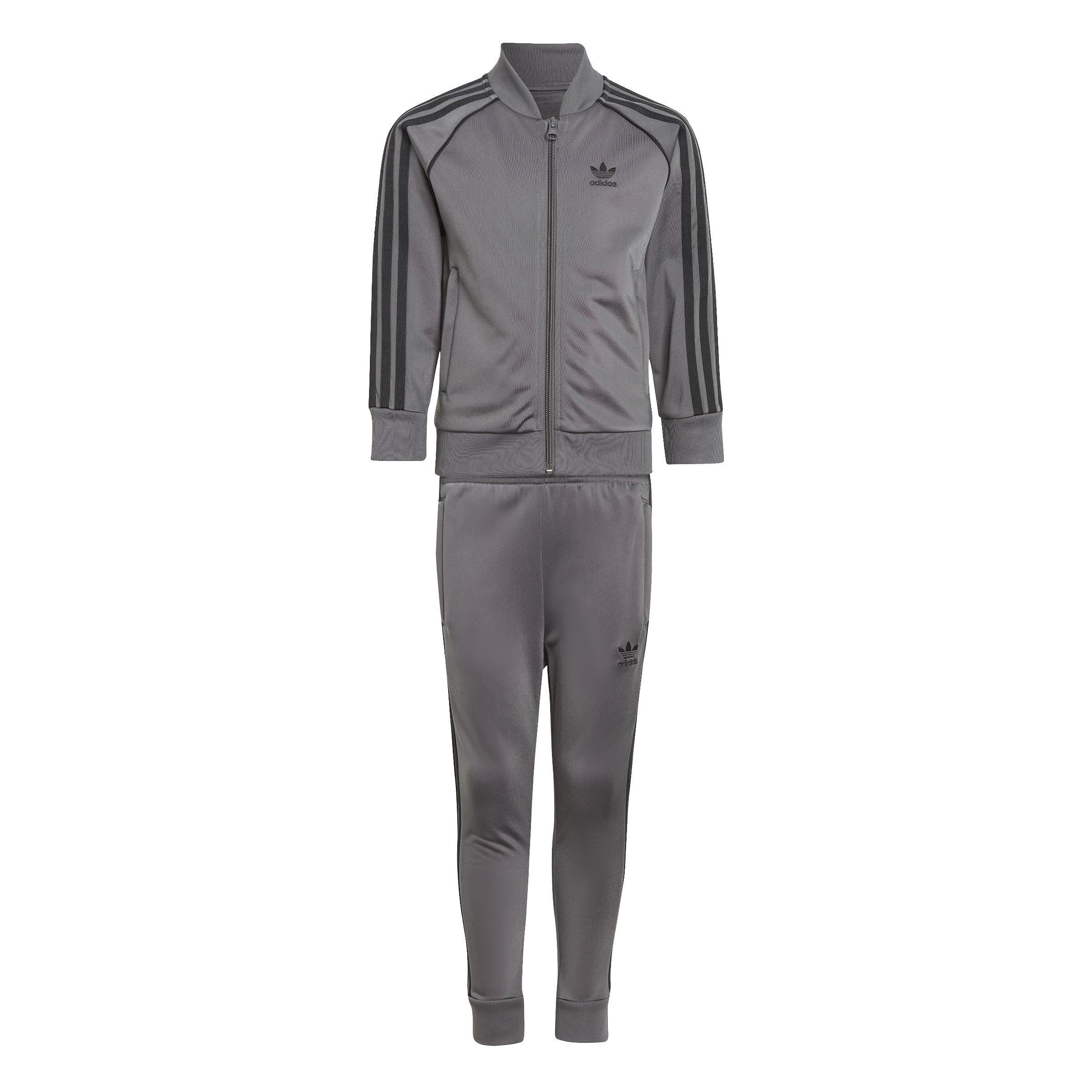 Unisex Kids Adicolor SST Track Suit, Grey, A901_ONE, medium