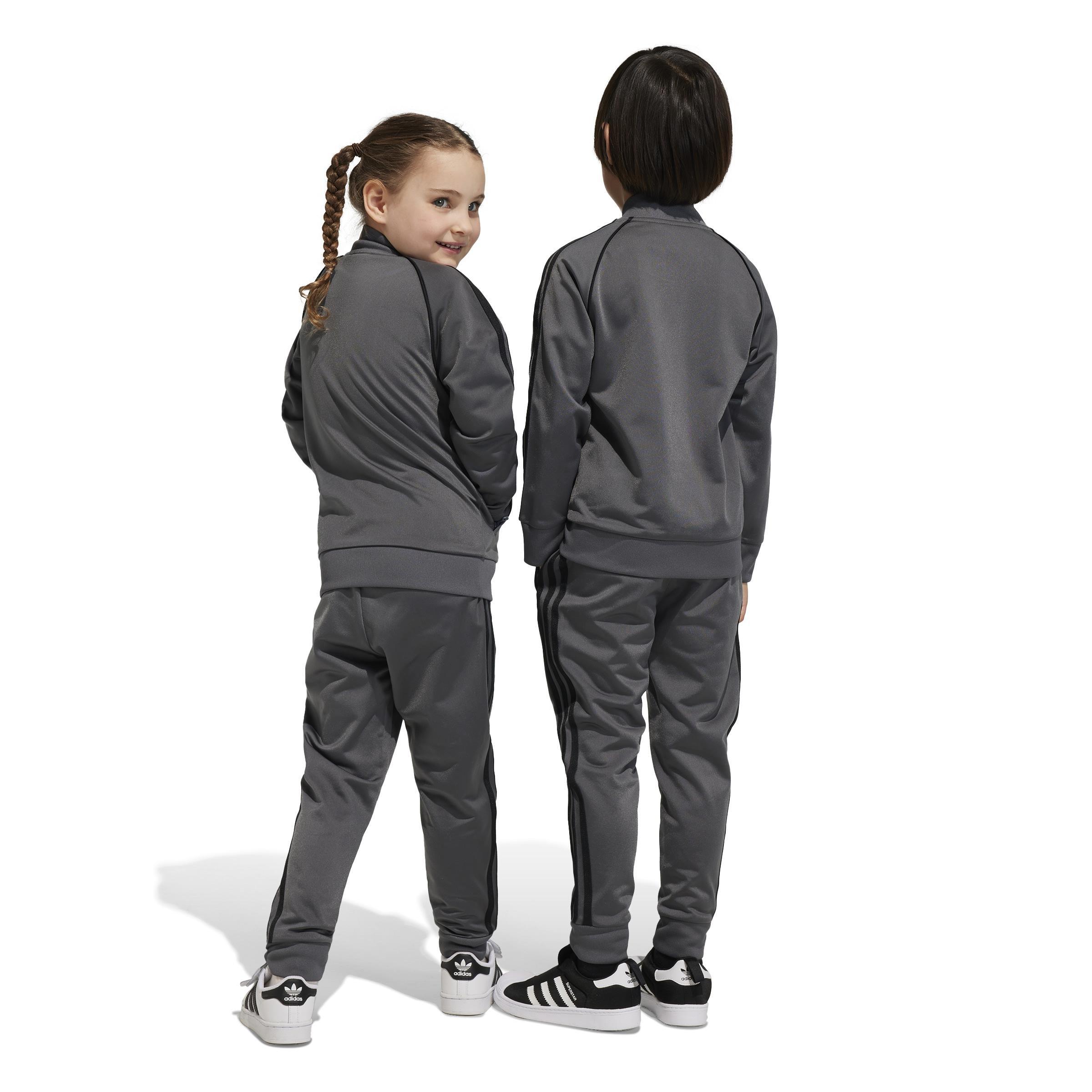 Unisex Kids Adicolor SST Track Suit, Grey, A901_ONE, medium