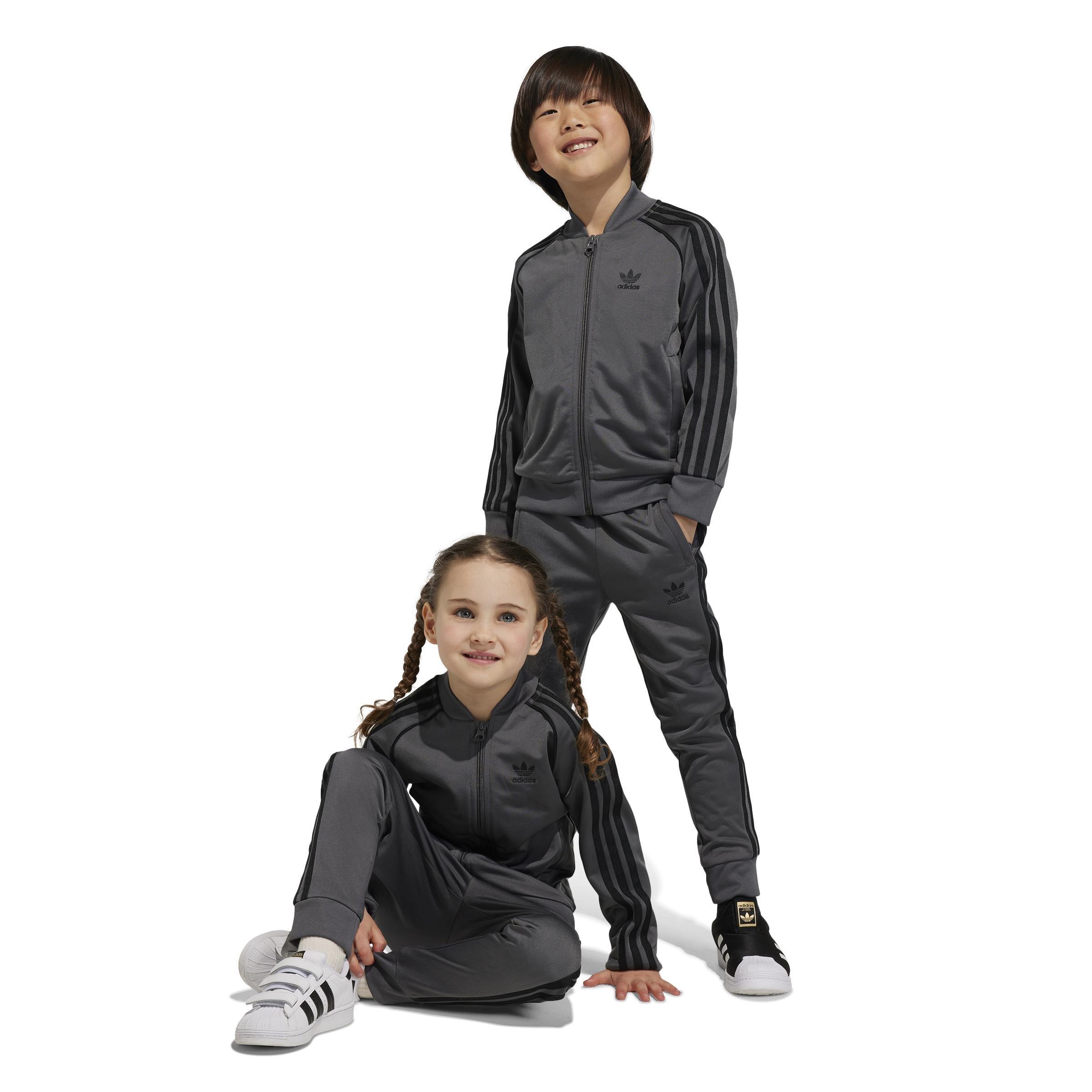 Unisex Kids Adicolor SST Track Suit, Grey, , large image number 12