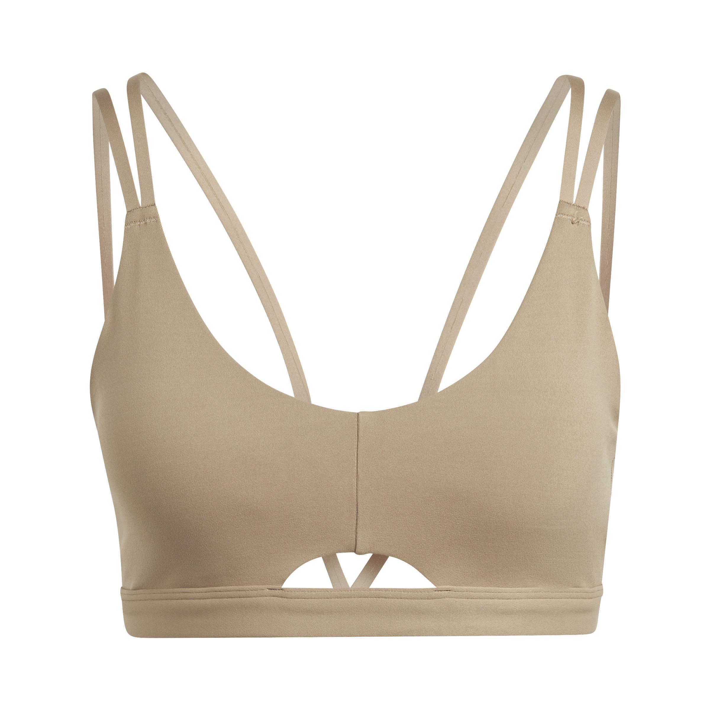 Yoga Studio Luxe Light-Support Bra, Brown, A901_ONE, large image number 1