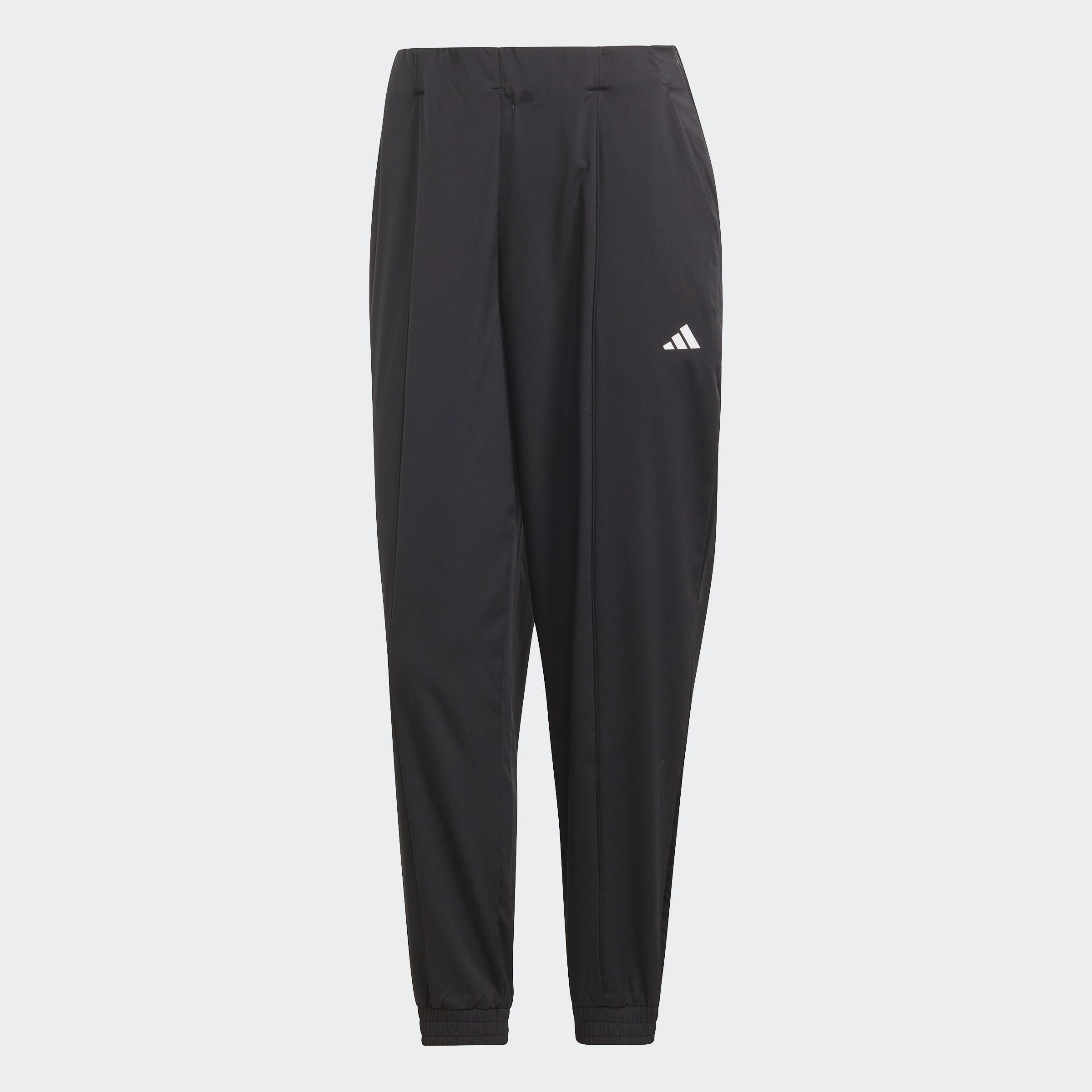 AEROREADY Train Essentials Minimal Branding Woven Joggers, Black, A901_ONE, large image number 2