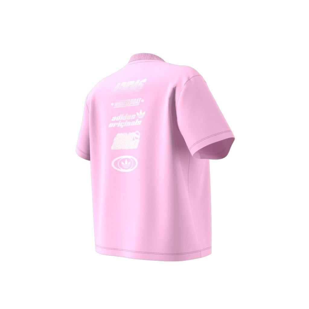 Multiple Logo T-Shirt, Pink, A901_ONE, large image number 7