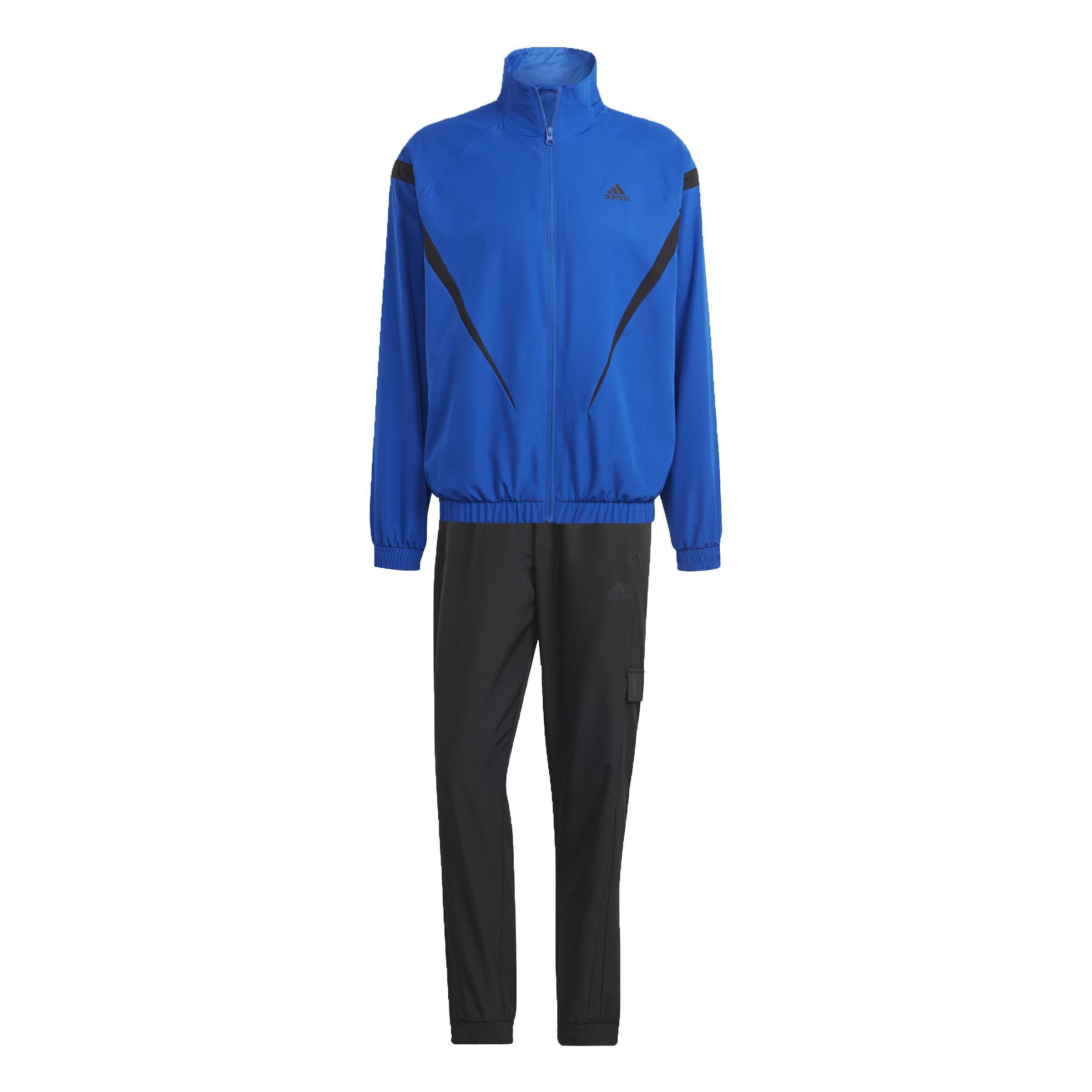 Sportswear Woven Non-Hooded Track Suit, Black, A901_ONE, large image number 0