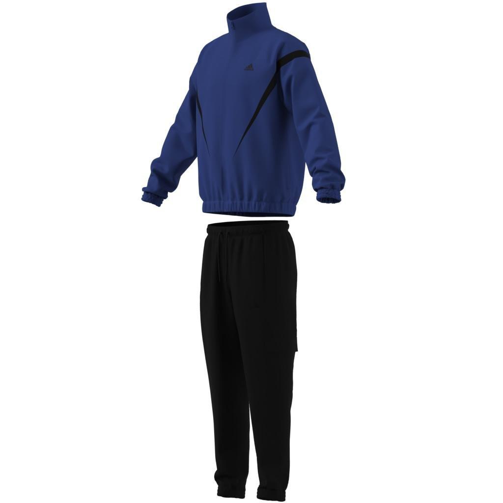 Sportswear Woven Non-Hooded Track Suit, Black, A901_ONE, large image number 13