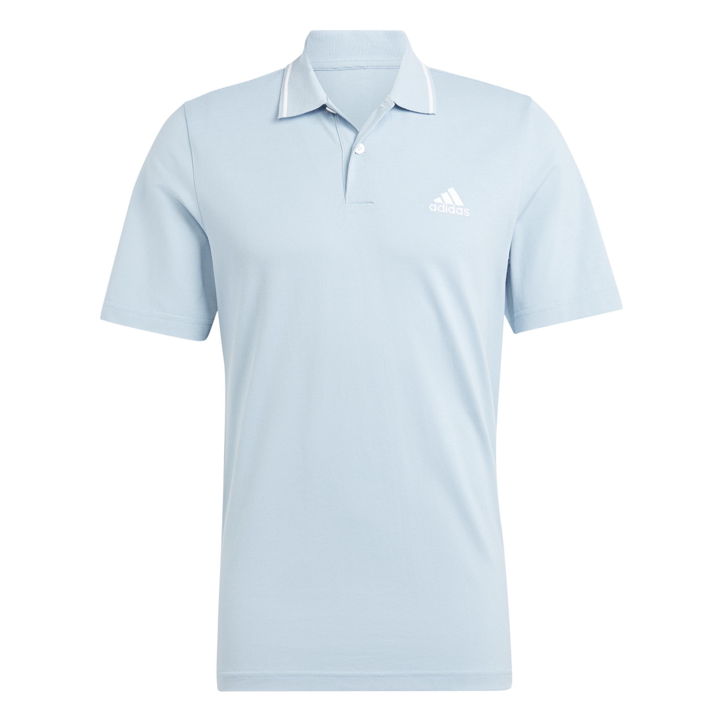 Essentials Piqué Small Logo Polo Shirt, Blue, , large image number 0