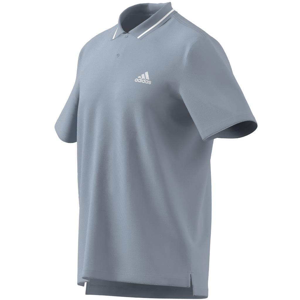 Essentials Piqué Small Logo Polo Shirt, Blue, , large image number 7