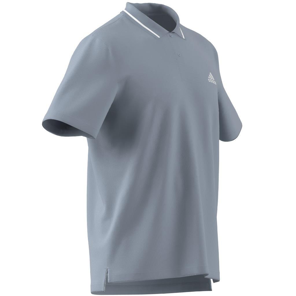 Essentials Piqué Small Logo Polo Shirt, Blue, , large image number 9