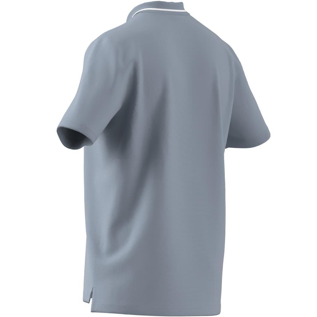 Essentials Piqué Small Logo Polo Shirt, Blue, , large image number 10