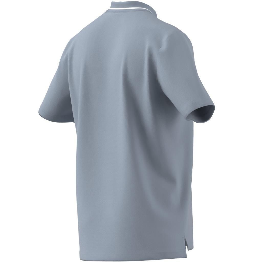 Essentials Piqué Small Logo Polo Shirt, Blue, , large image number 13