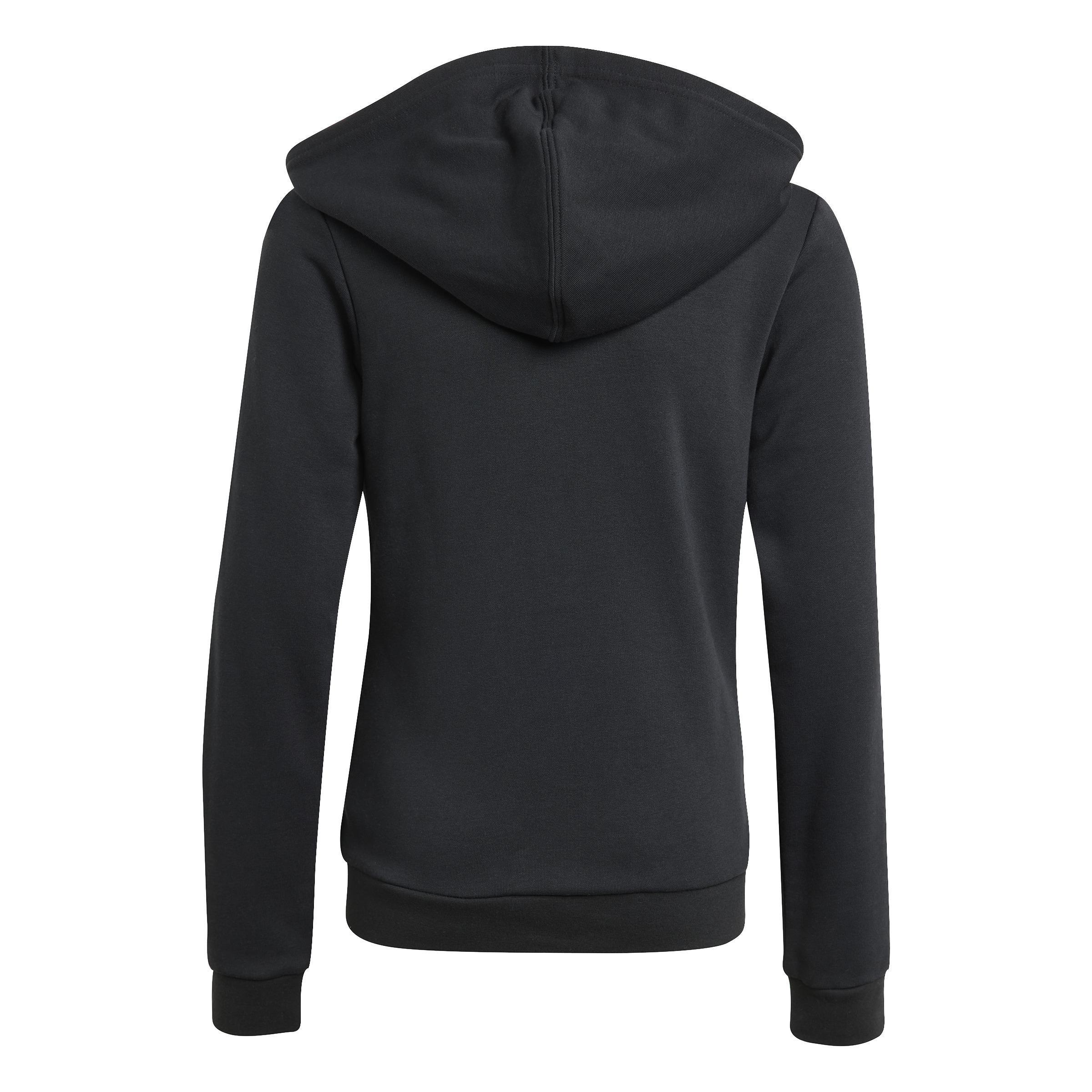 Kids Essentials Linear Logo Full-Zip Hoodie, Black, A901_ONE, large image number 3