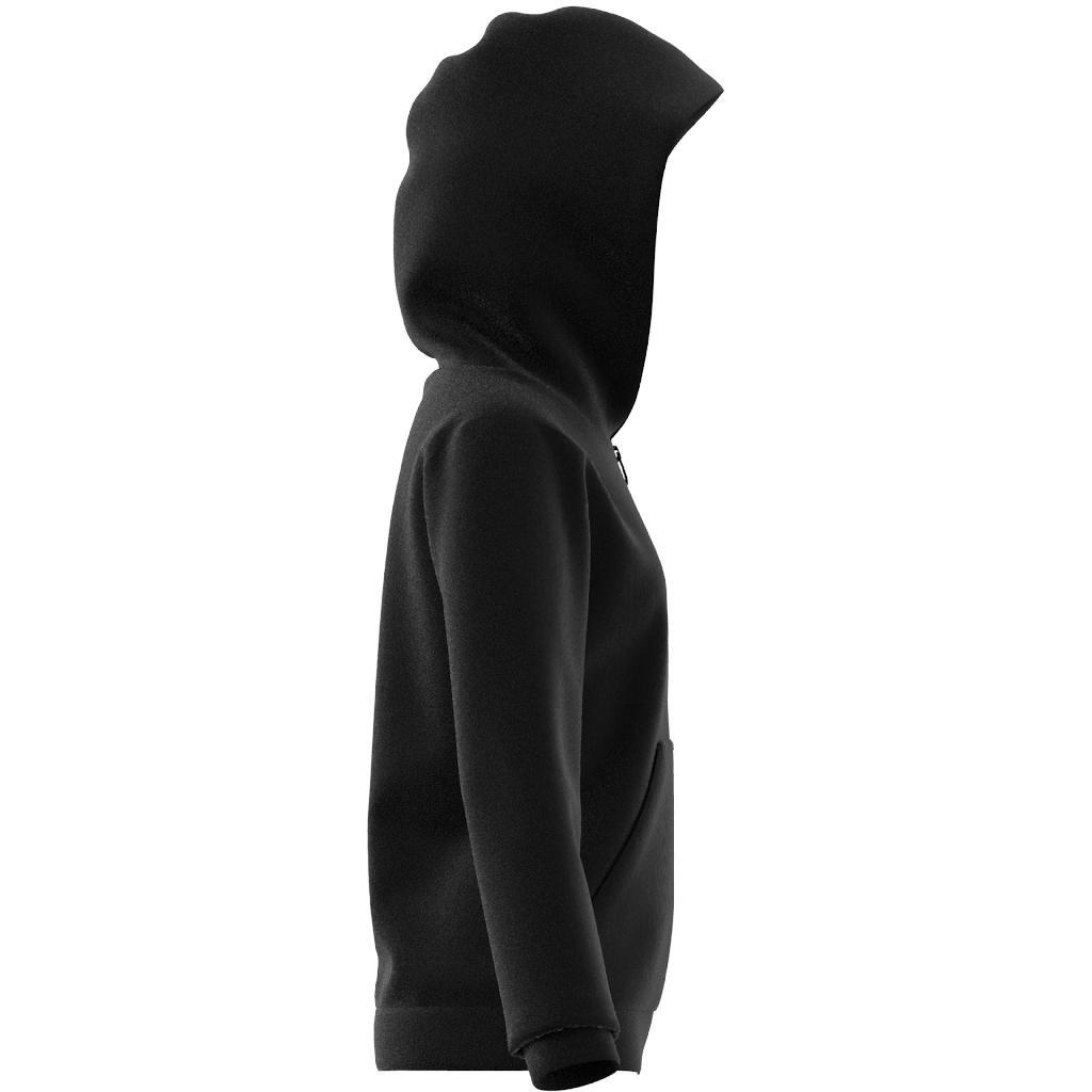 Kids Essentials Linear Logo Full-Zip Hoodie, Black, A901_ONE, large image number 7