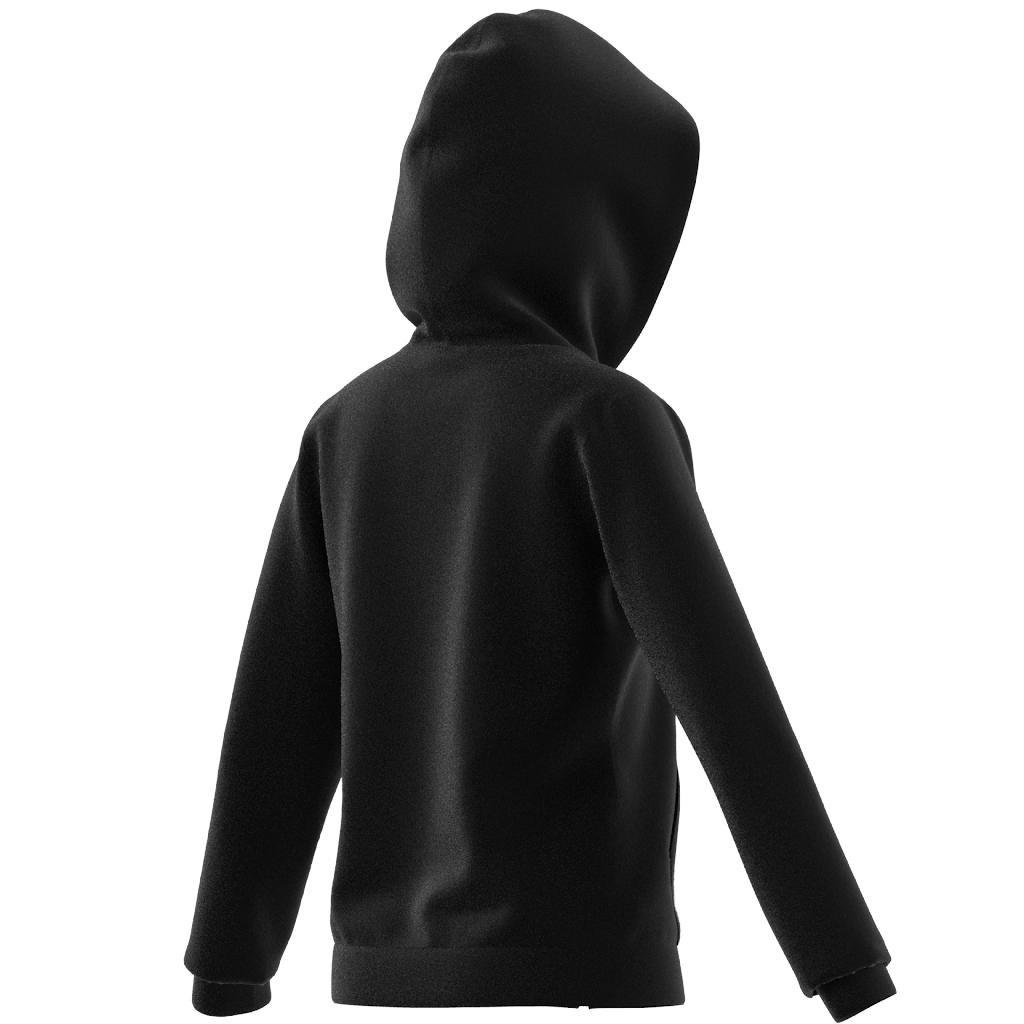 Kids Essentials Linear Logo Full-Zip Hoodie, Black, A901_ONE, large image number 13