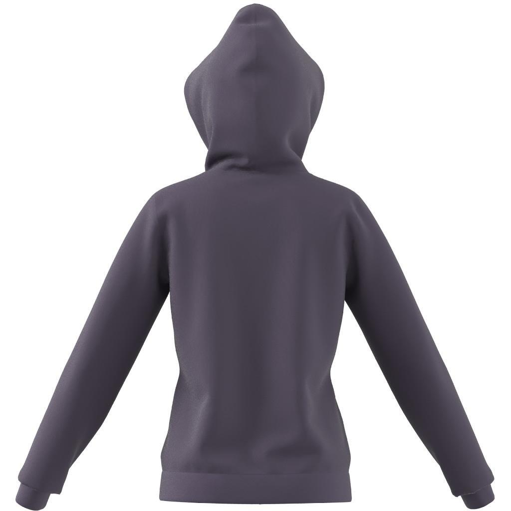 Kids Essentials Linear Logo Full-Zip Hoodie, Purple, A901_ONE, large image number 13