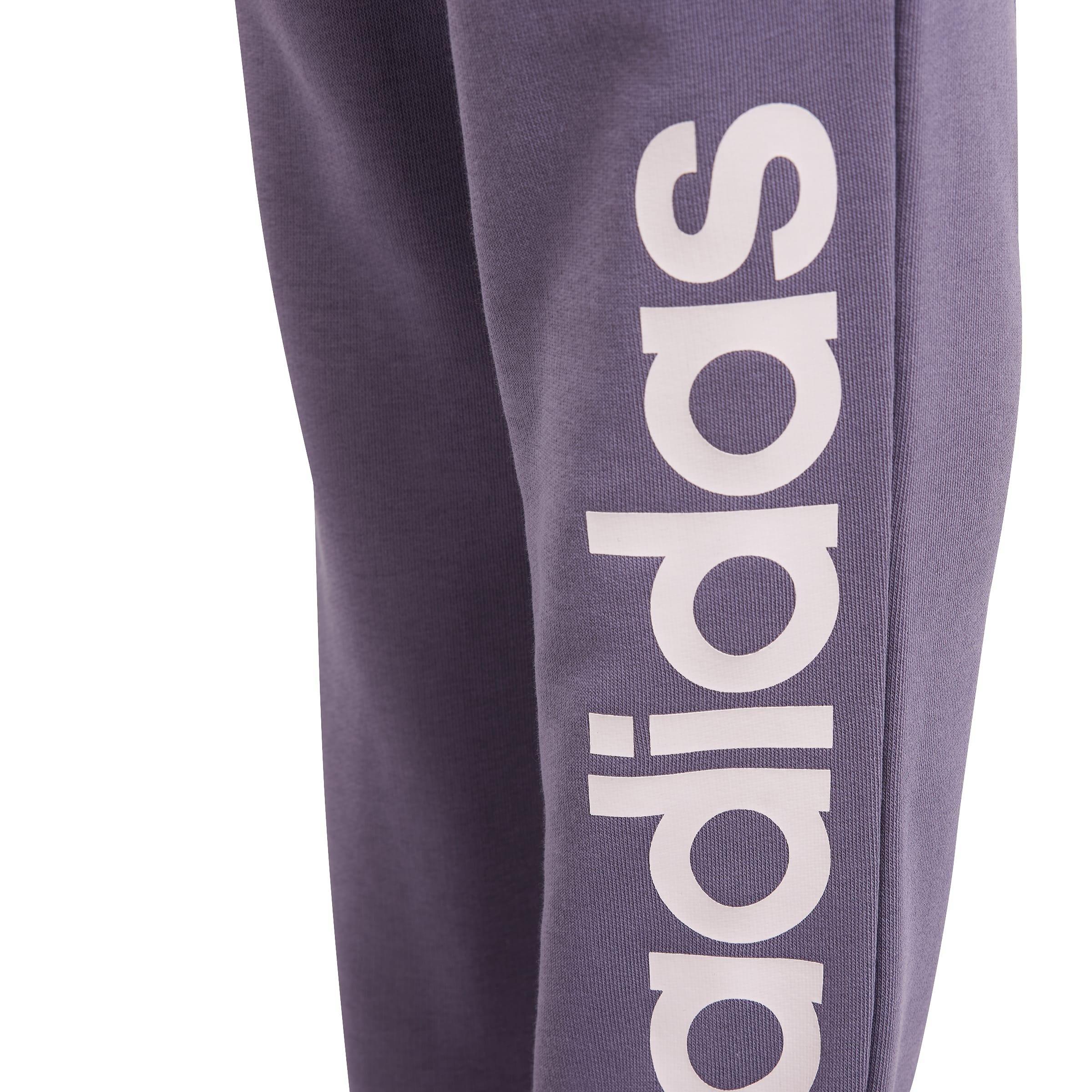 Kids Essentials Linear Logo Joggers, Purple, A901_ONE, large image number 3