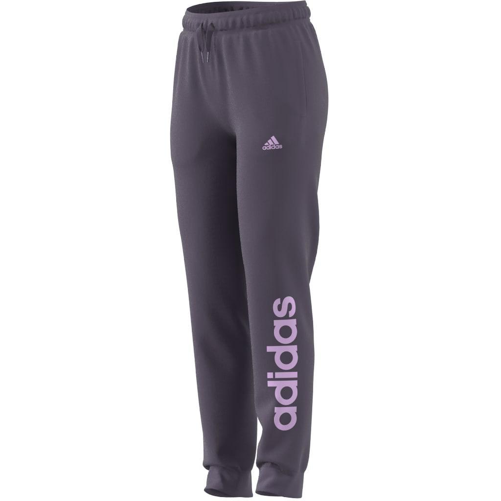 Kids Essentials Linear Logo Joggers, Purple, A901_ONE, large image number 8