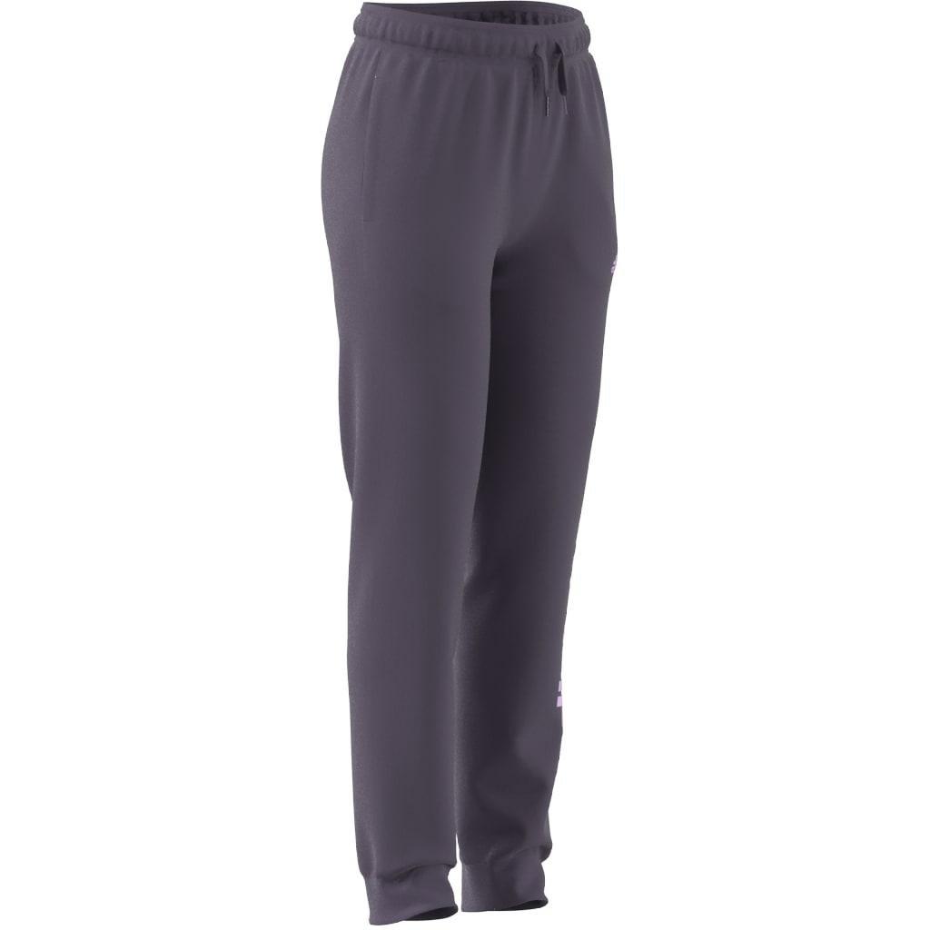 Kids Essentials Linear Logo Joggers, Purple, A901_ONE, large image number 9