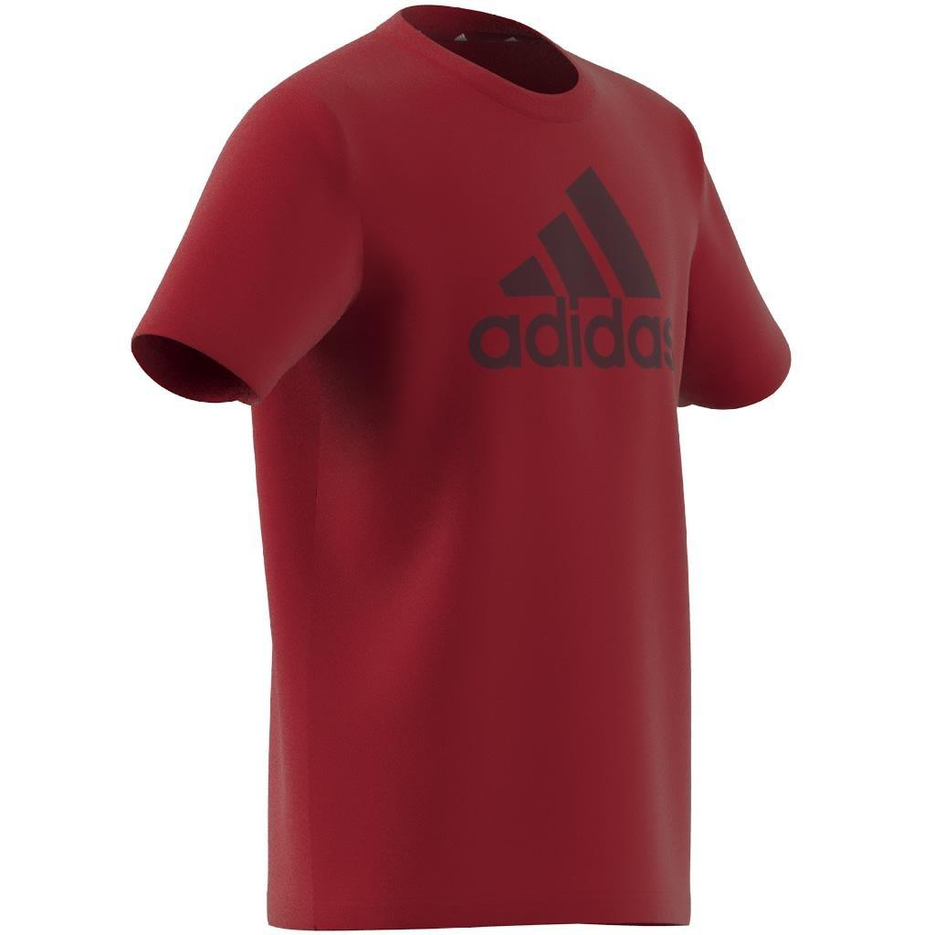 Unisex Kids Big Logo Cotton T-Shirt, Red, , large image number 10