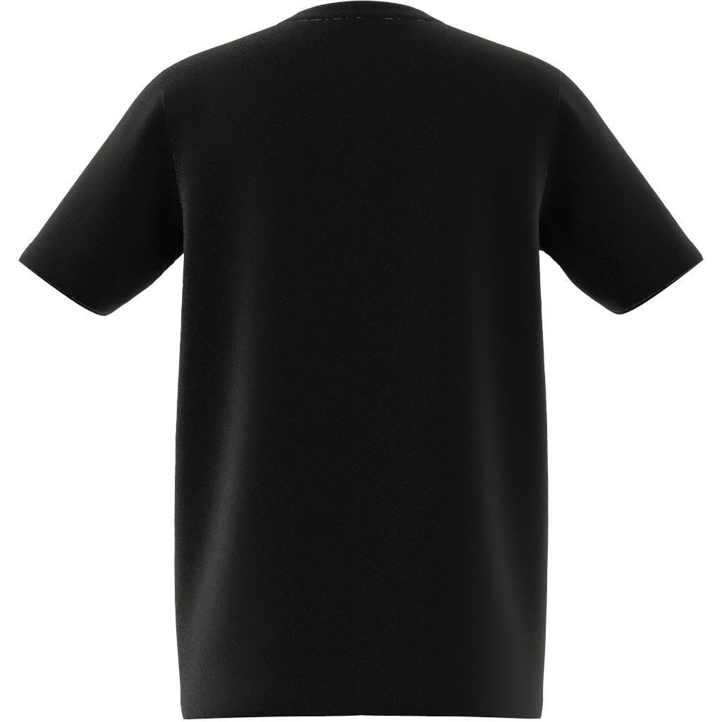 Unisex Kids Essentials Big Logo Cotton T-Shirt, Black, A901_ONE, large image number 11