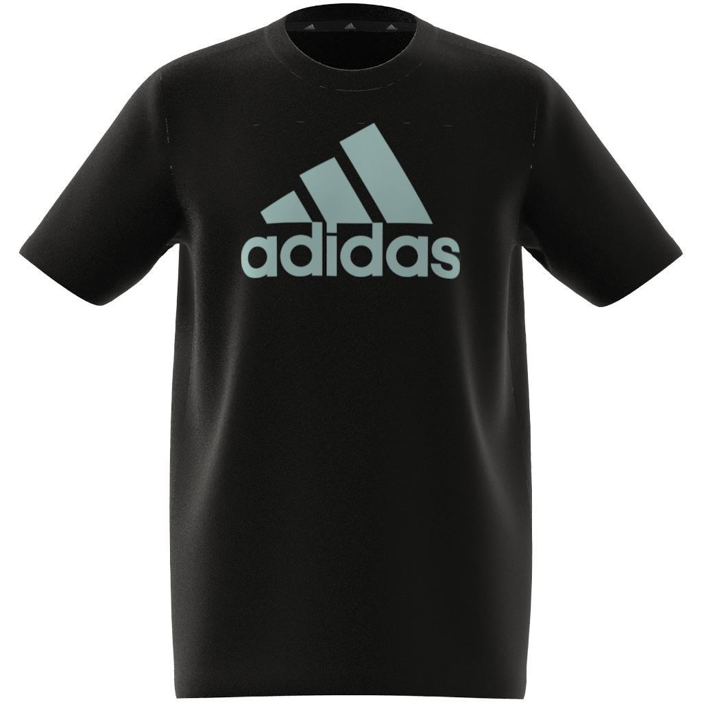 Unisex Kids Essentials Big Logo Cotton T-Shirt, Black, A901_ONE, large image number 13