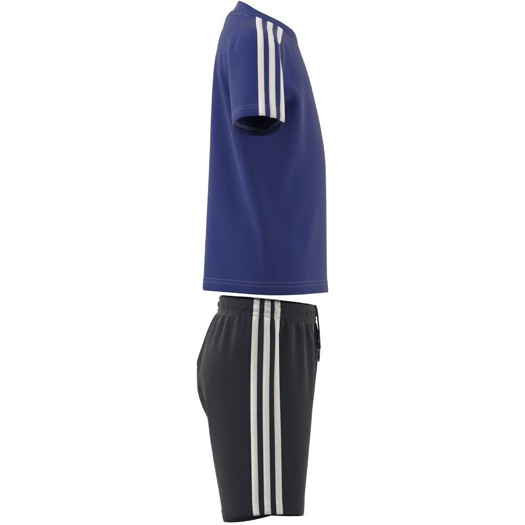 Unisex 3-Stripes Co-Ord Set, Blue, A901_ONE, large image number 8