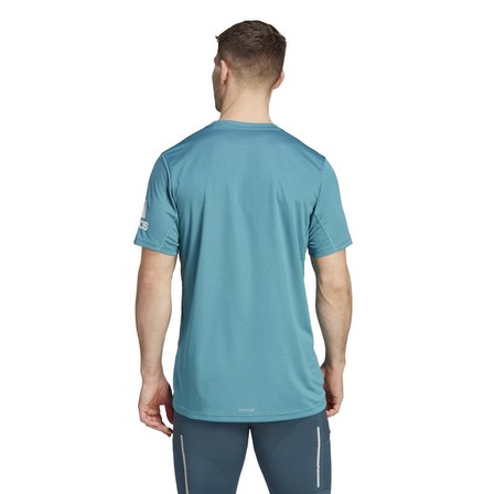 Men Run It T-Shirt, Turquoise, A901_ONE, large image number 3