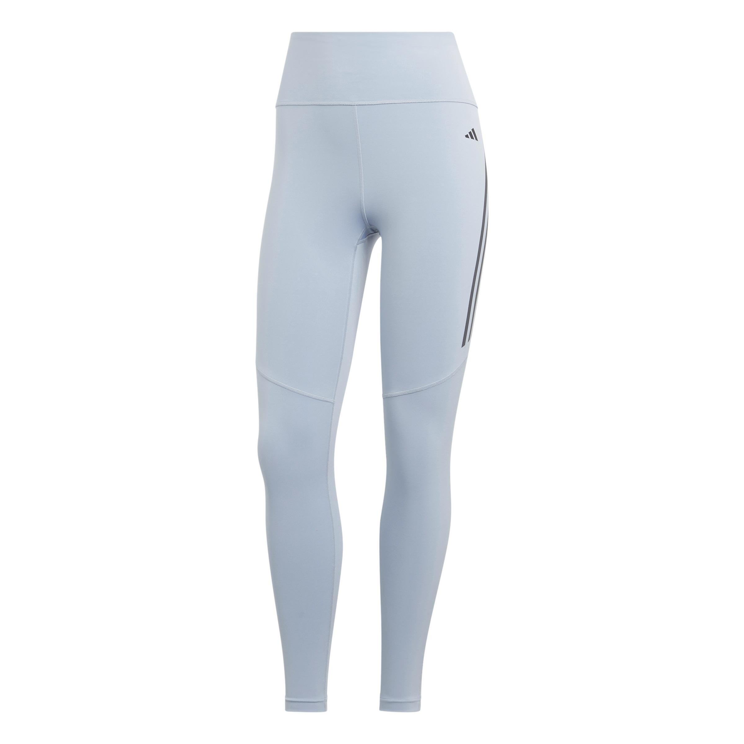 Dailyrun 3-Stripes 7/8 Leggings, Blue, , large image number 0