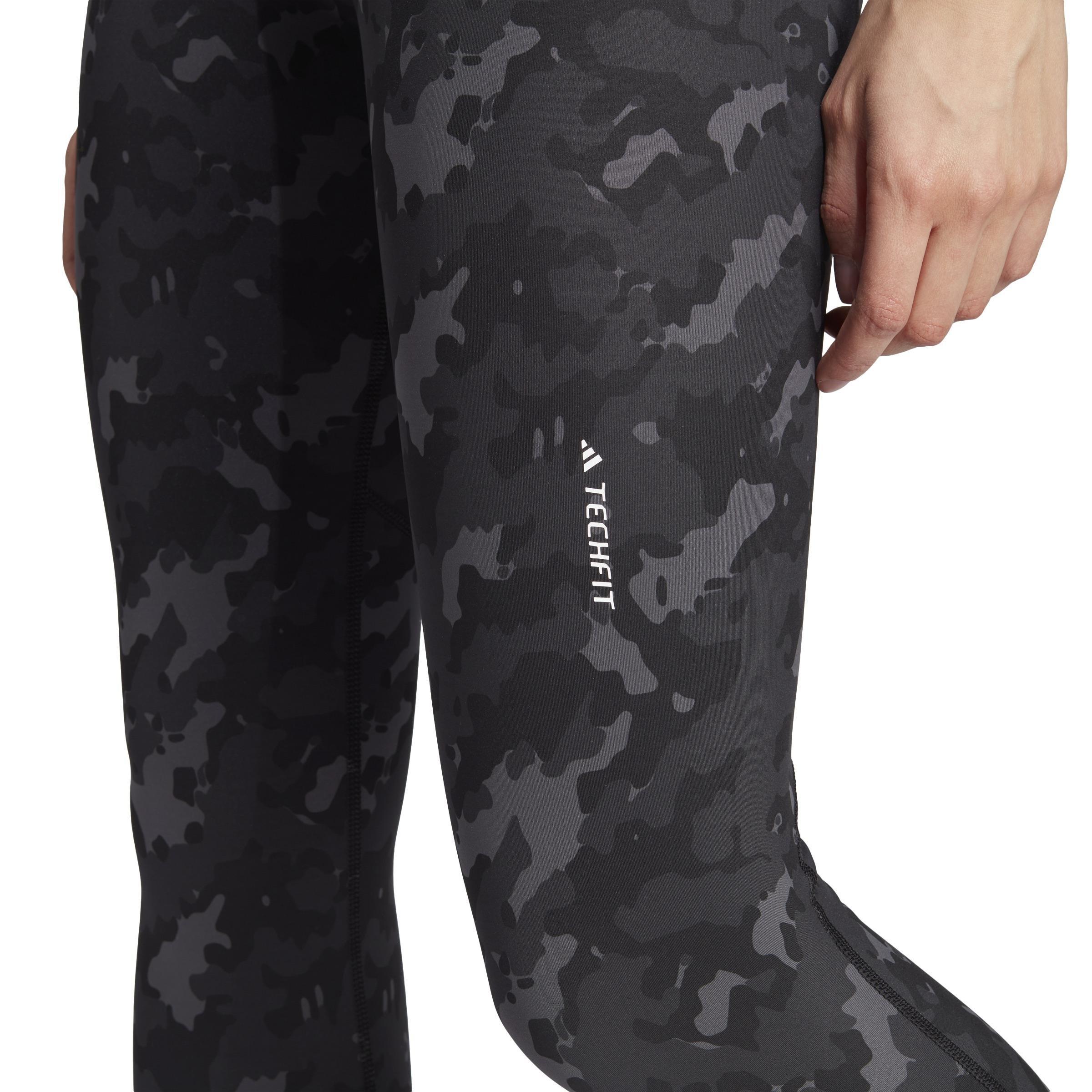 Techfit Camo 7/8 Leggings, Grey, , large image number 3