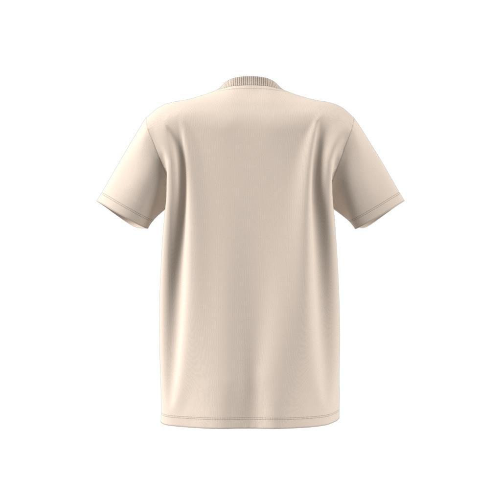 Trefoil Monogram Infill T-Shirt, White, A901_ONE, large image number 6