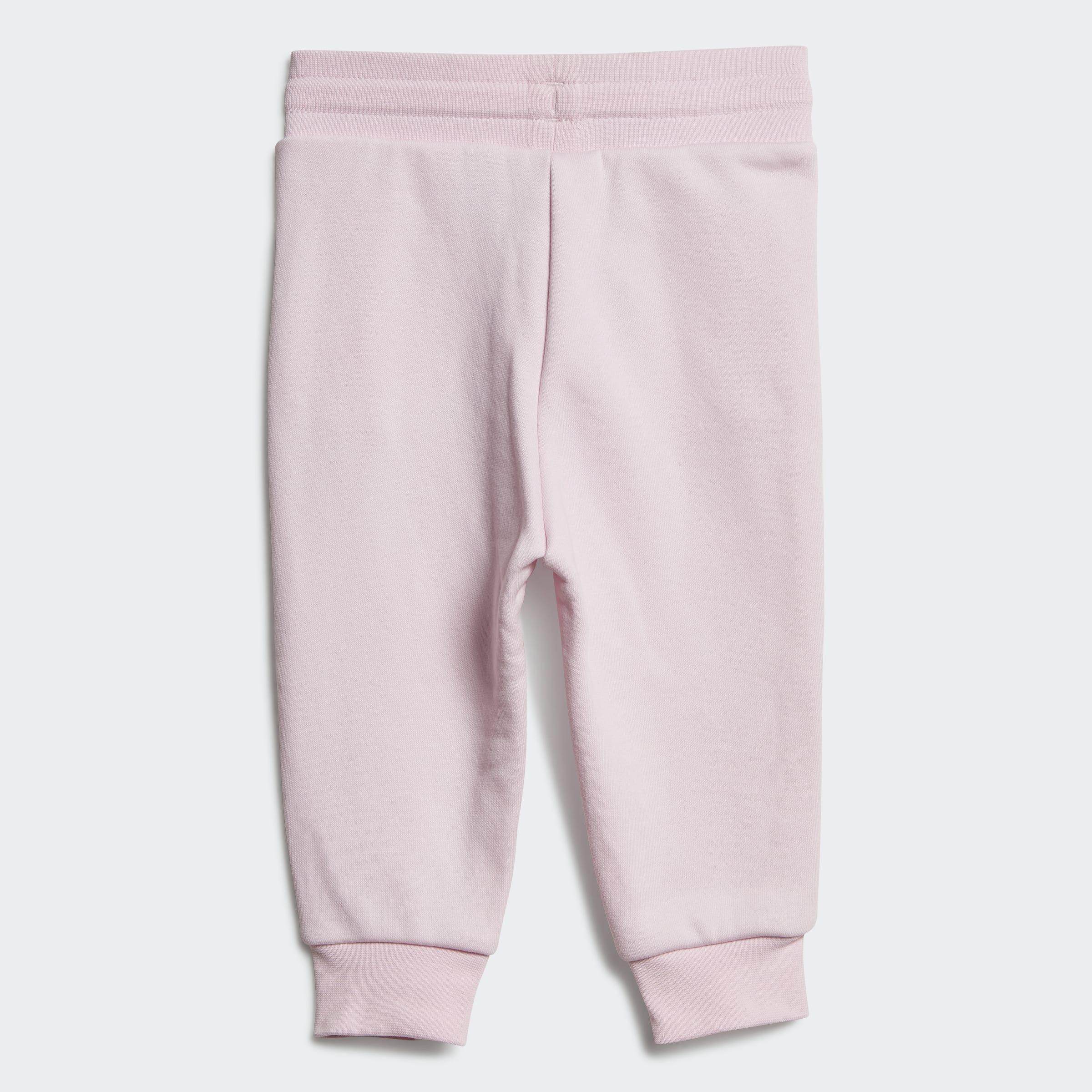 Kids Unisex Adicolor Crew Set, Pink, A901_ONE, medium