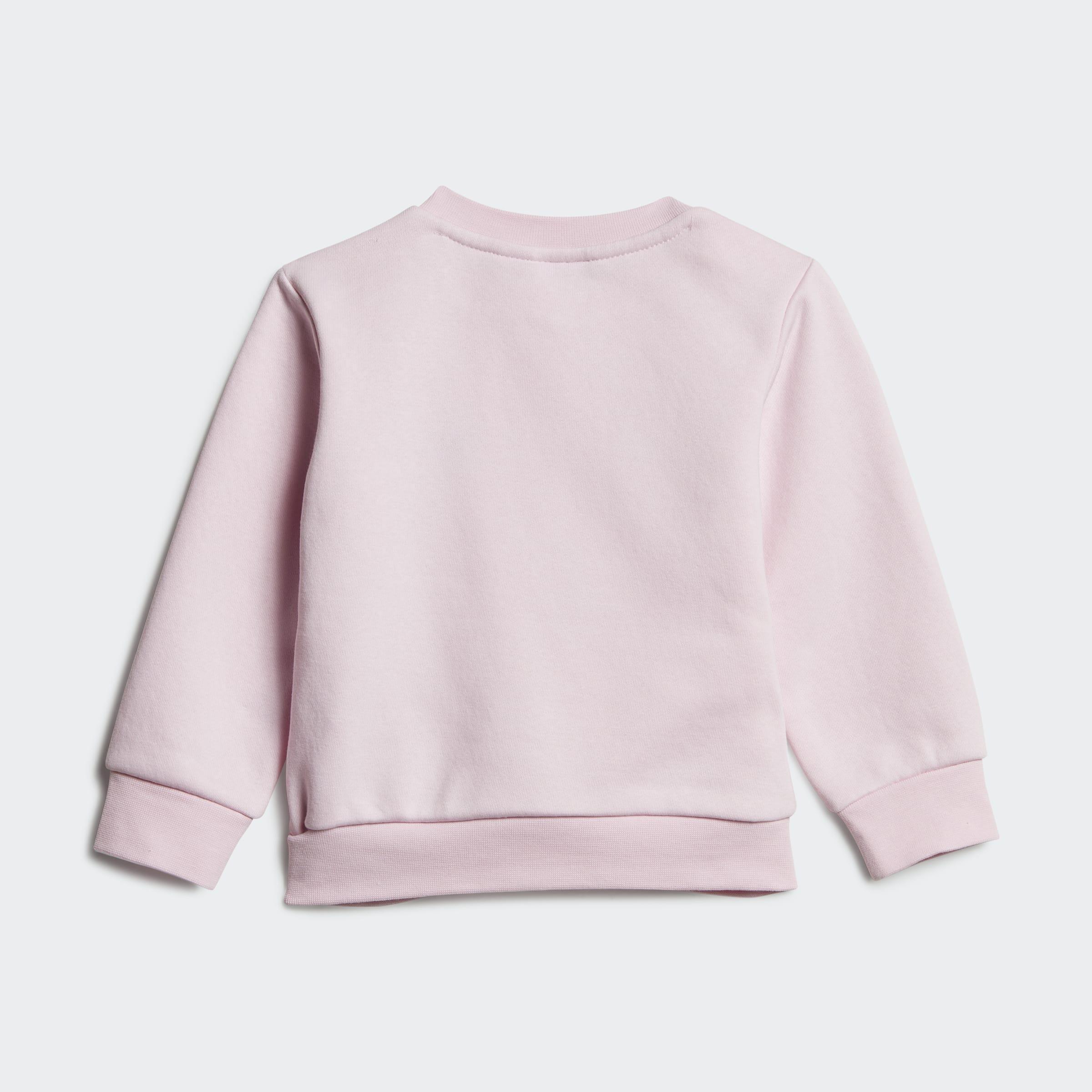Kids Unisex Adicolor Crew Set, Pink, A901_ONE, large image number 3