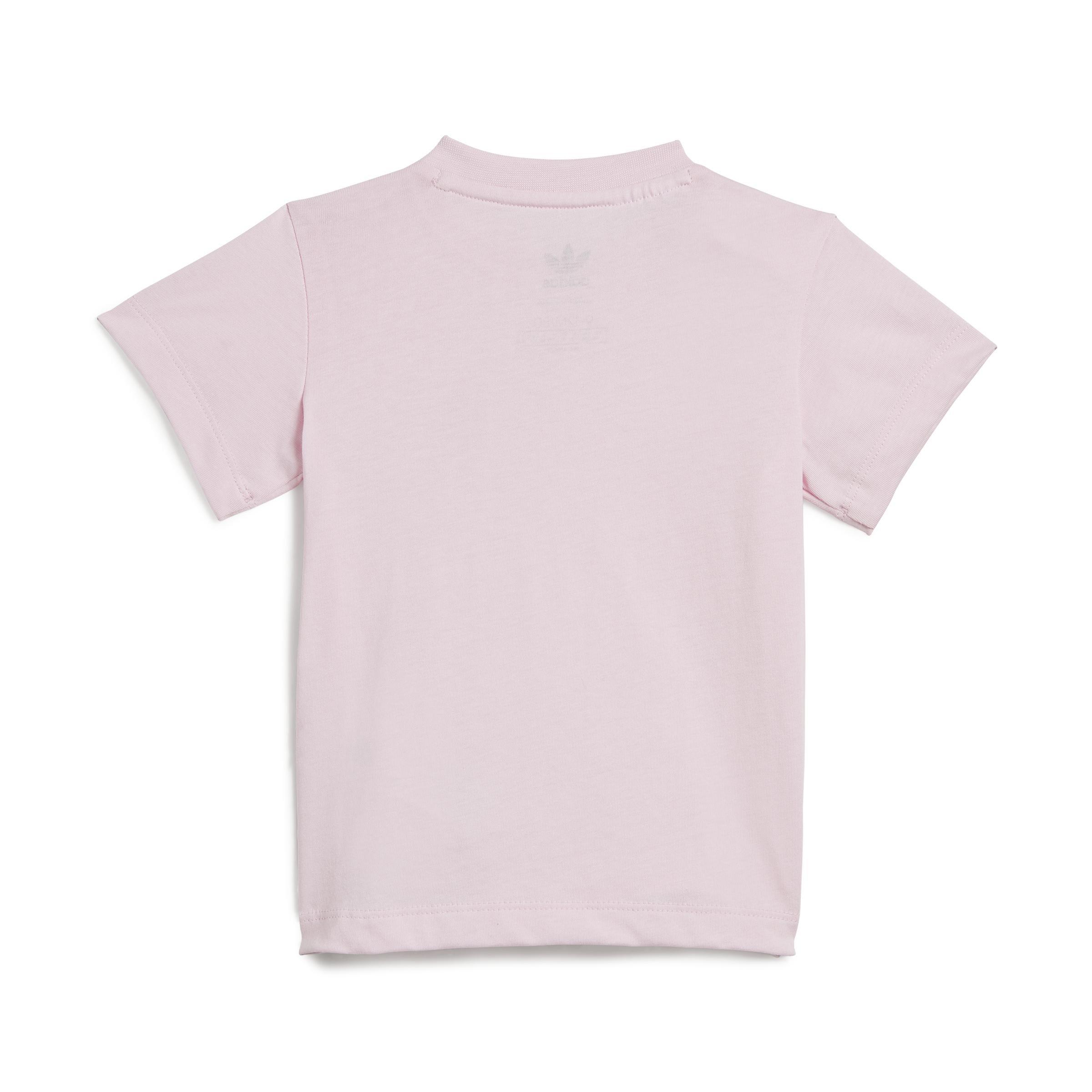 Unisex Kids Shorts And Tee Set, Pink, , large image number 2