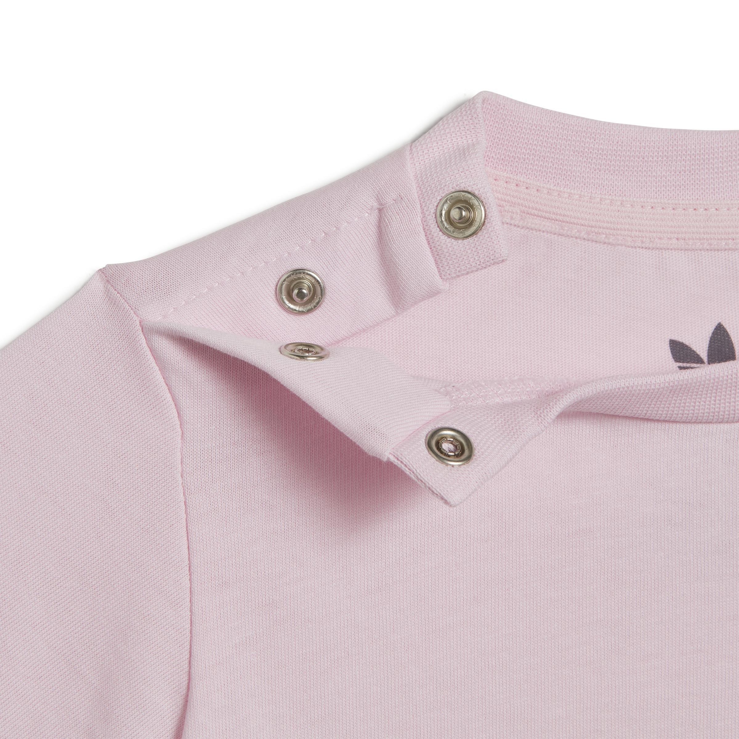 Unisex Kids Shorts And Tee Set, Pink, , large image number 4