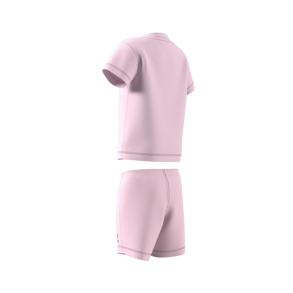 Unisex Kids Shorts And Tee Set, Pink, , large image number 7