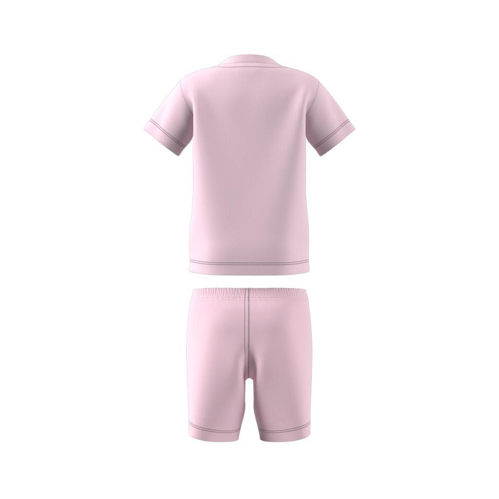 Unisex Kids Shorts And Tee Set, Pink, , large image number 8
