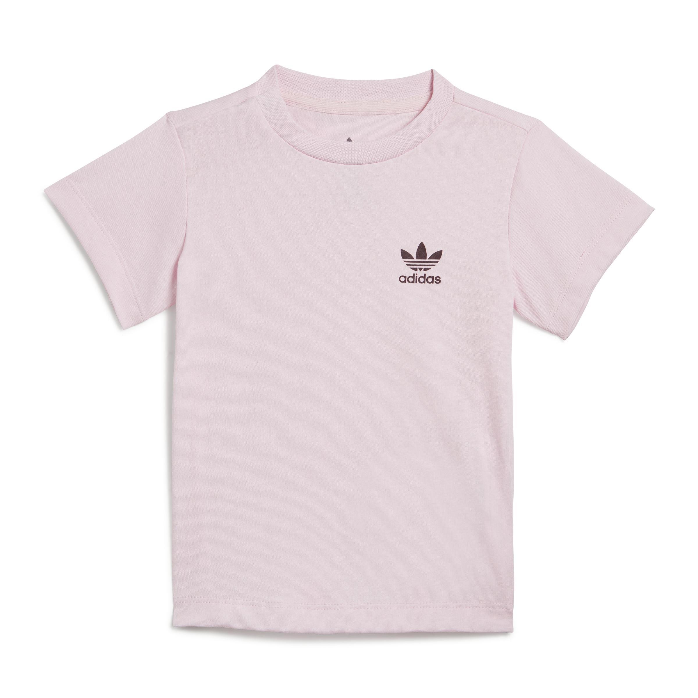 Unisex Kids Shorts And Tee Set, Pink, , large image number 12