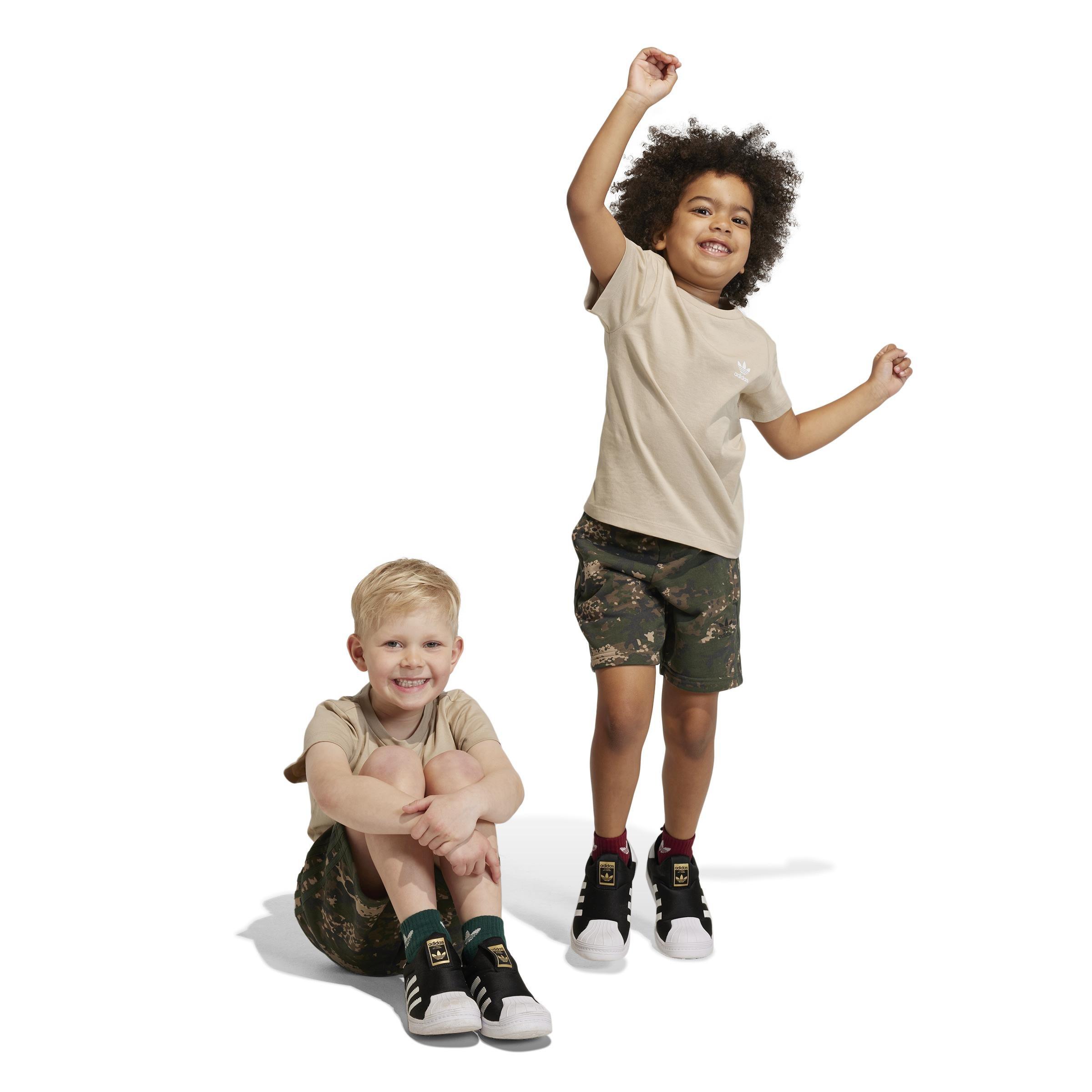 Unisex Kids Adicolor T-Shirt, Beige, , large image number 7